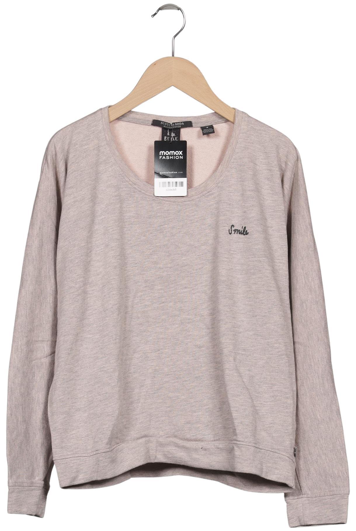 

Maison Scotch Damen Sweatshirt, beige, Gr. 38