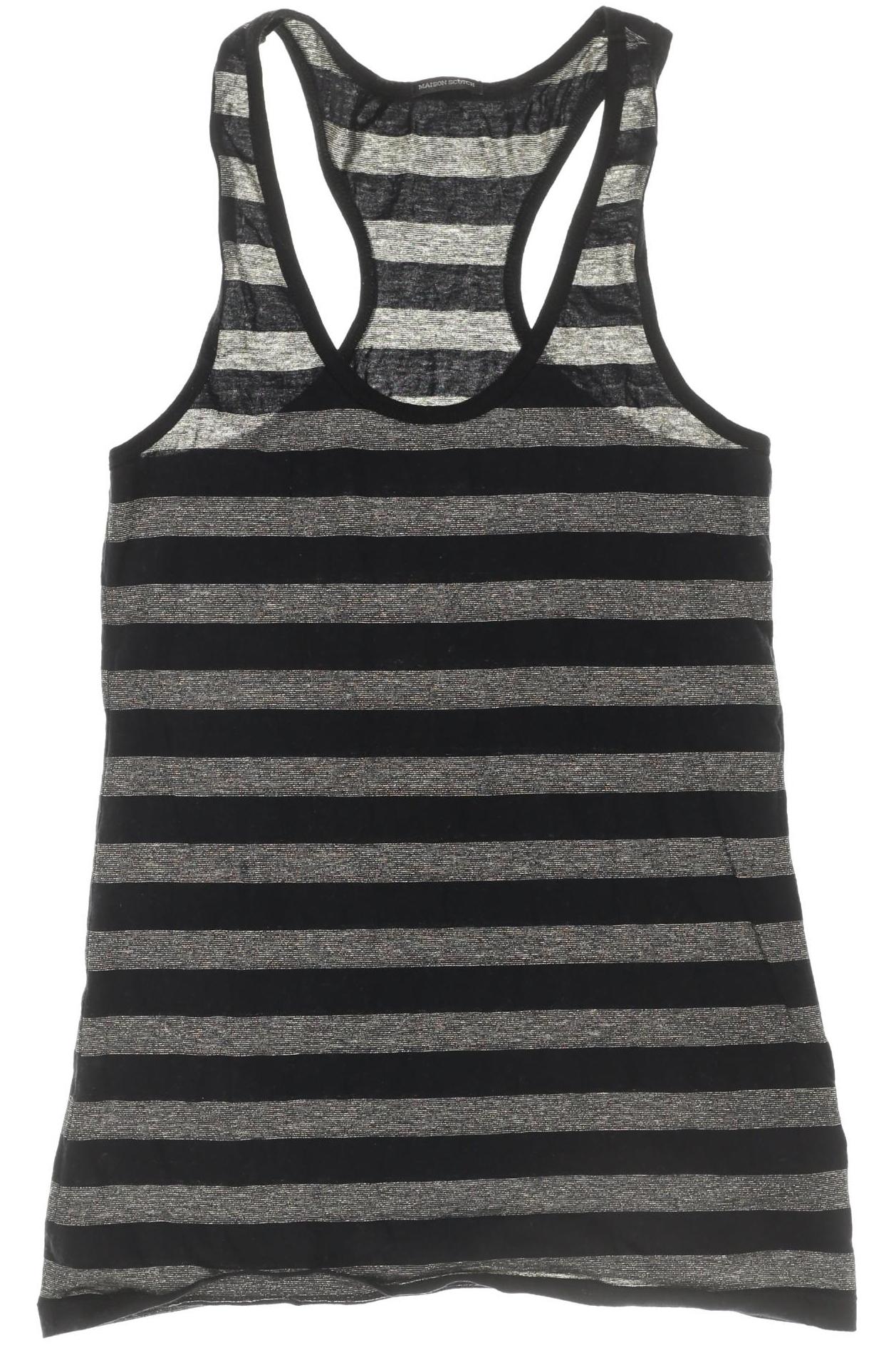 

Maison Scotch Damen Top, schwarz, Gr. 34