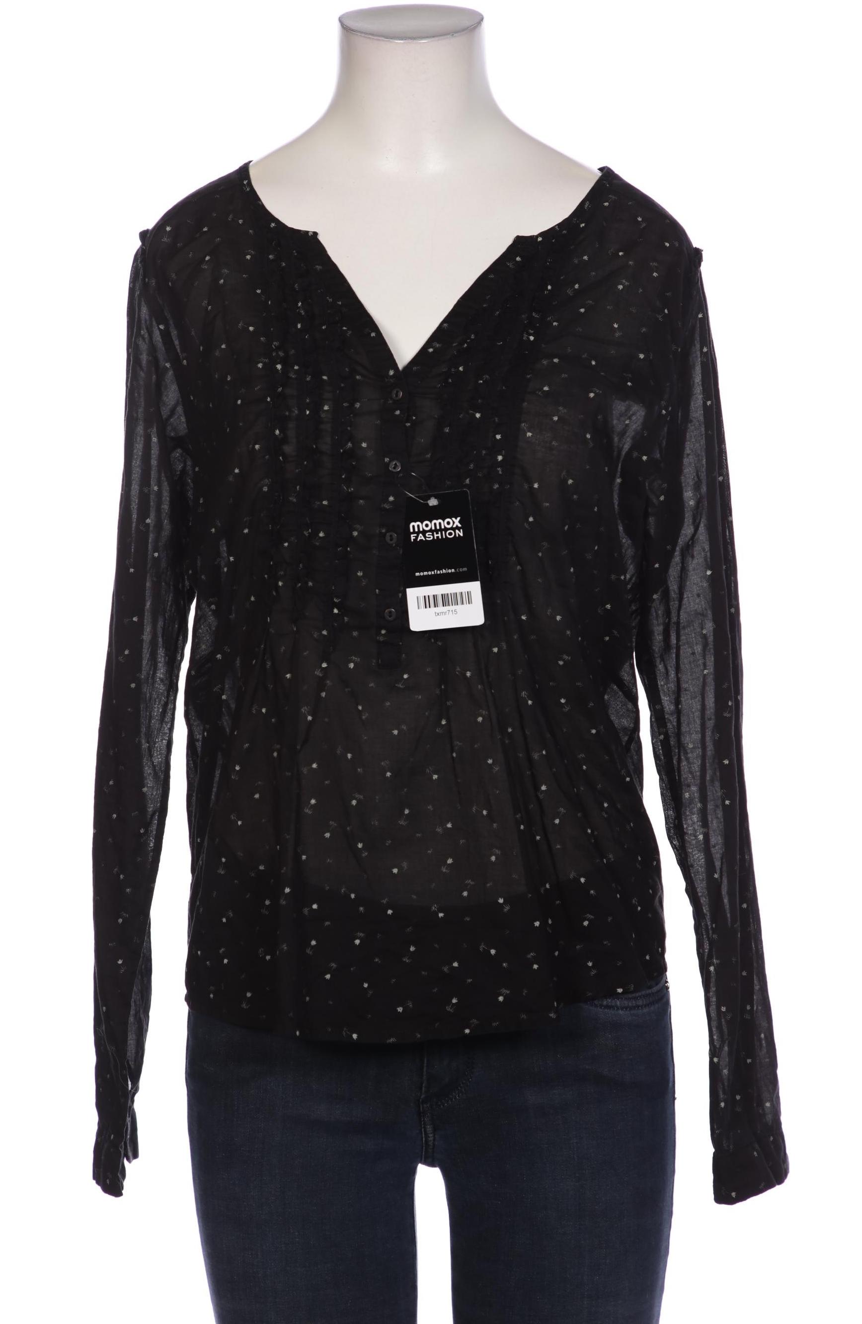 

Maison Scotch Damen Bluse, schwarz, Gr. 38