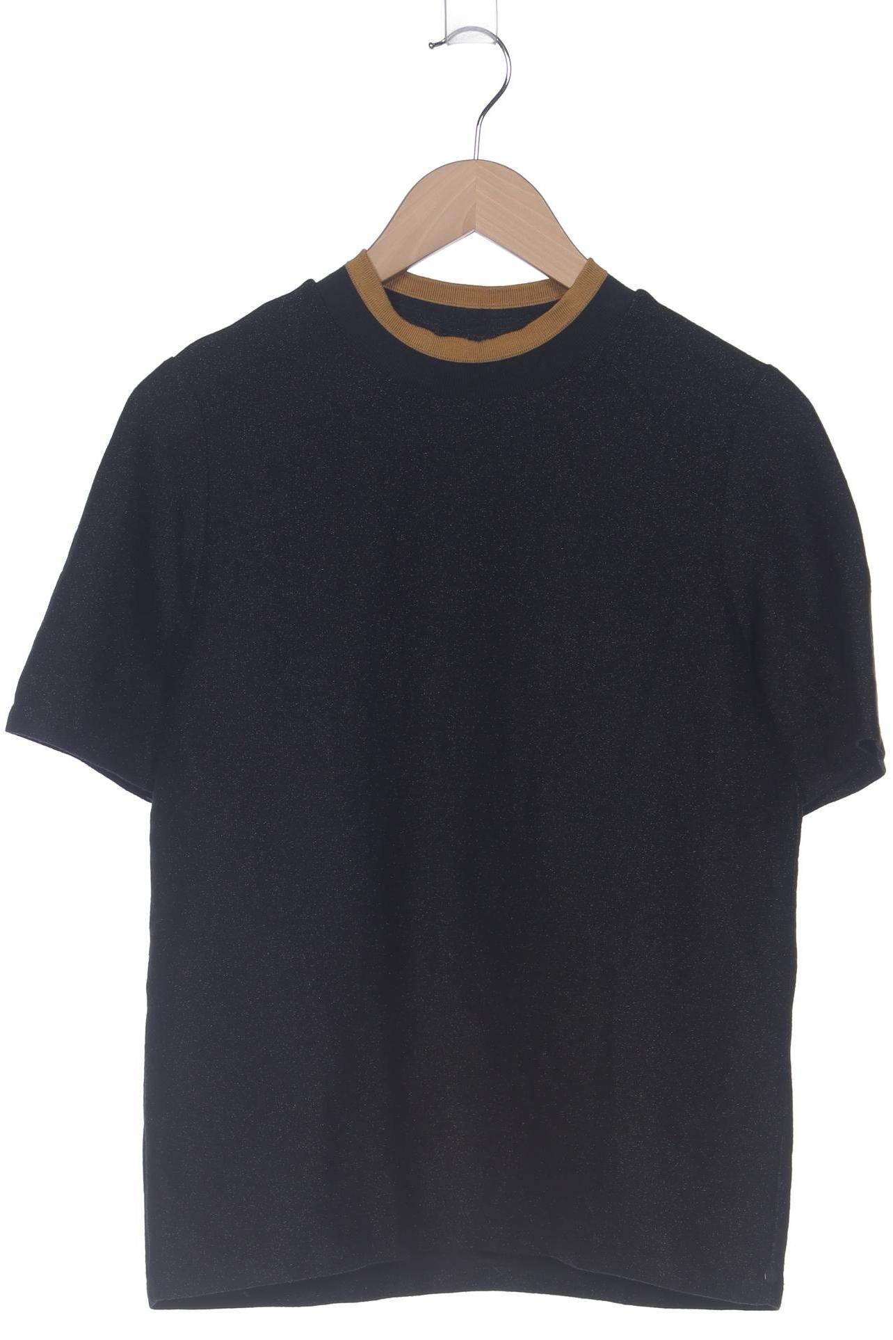 

Maison Scotch Damen T-Shirt, schwarz, Gr. 38