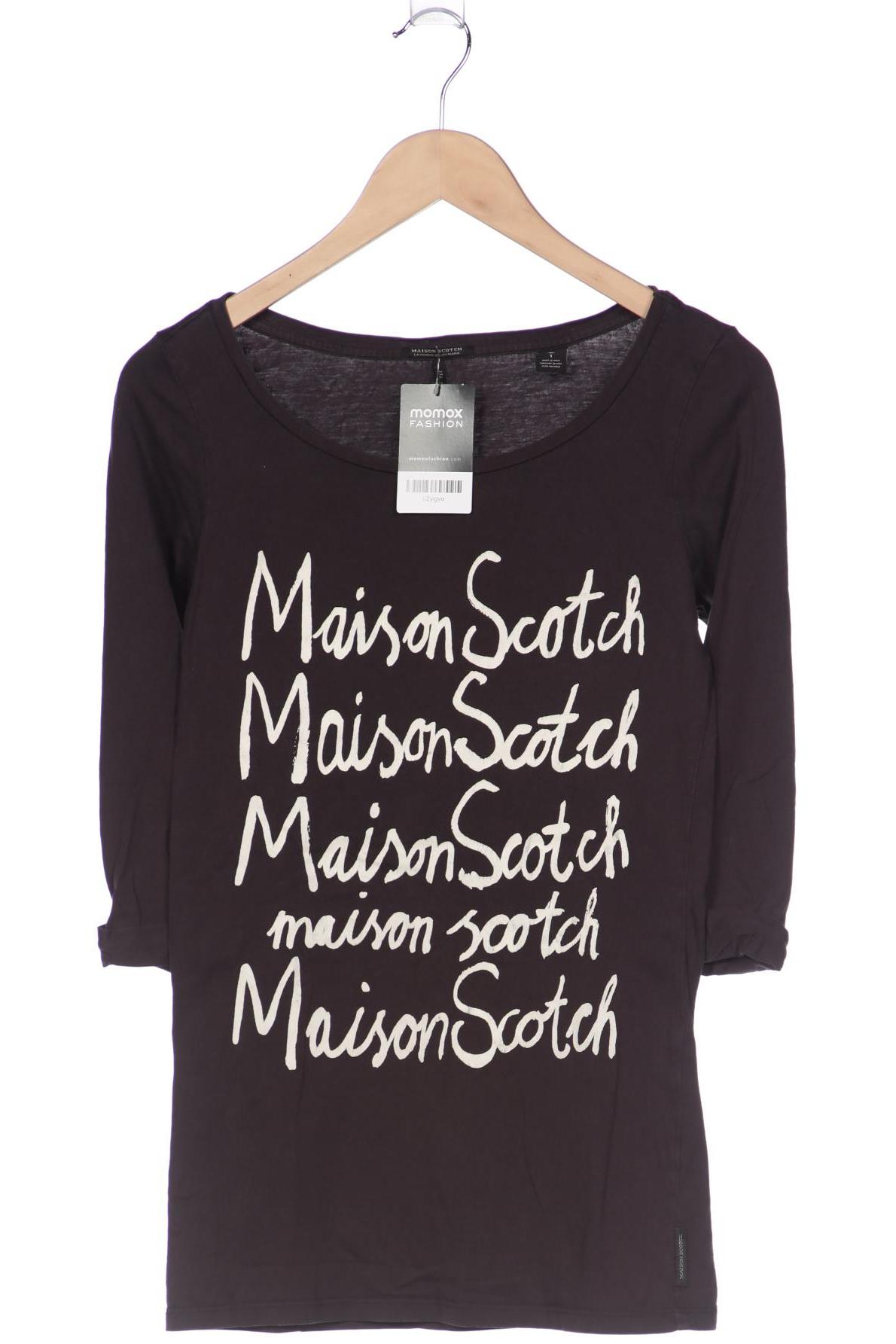 

Maison Scotch Damen Langarmshirt, schwarz