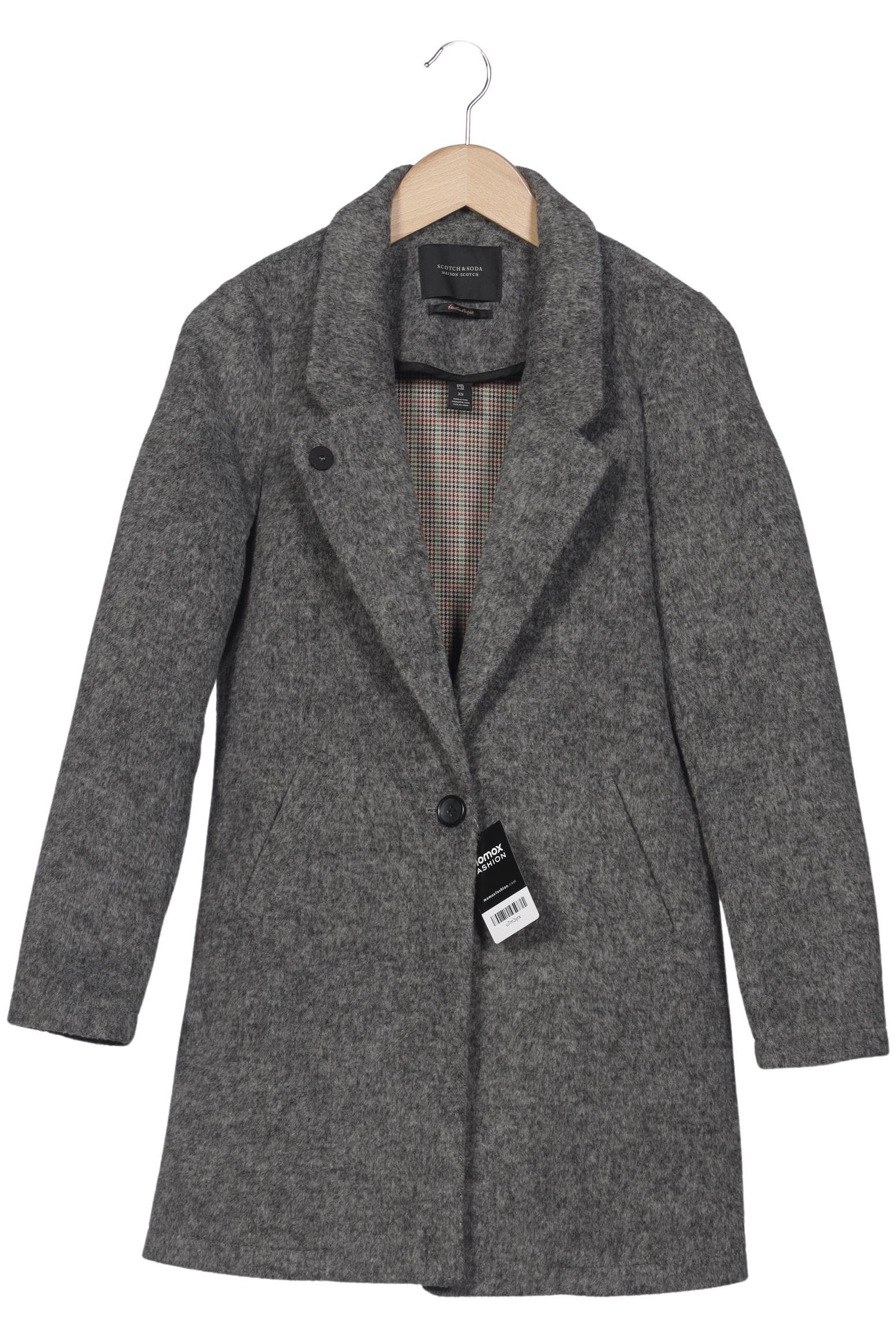 

Maison Scotch Damen Mantel, grau, Gr. 34