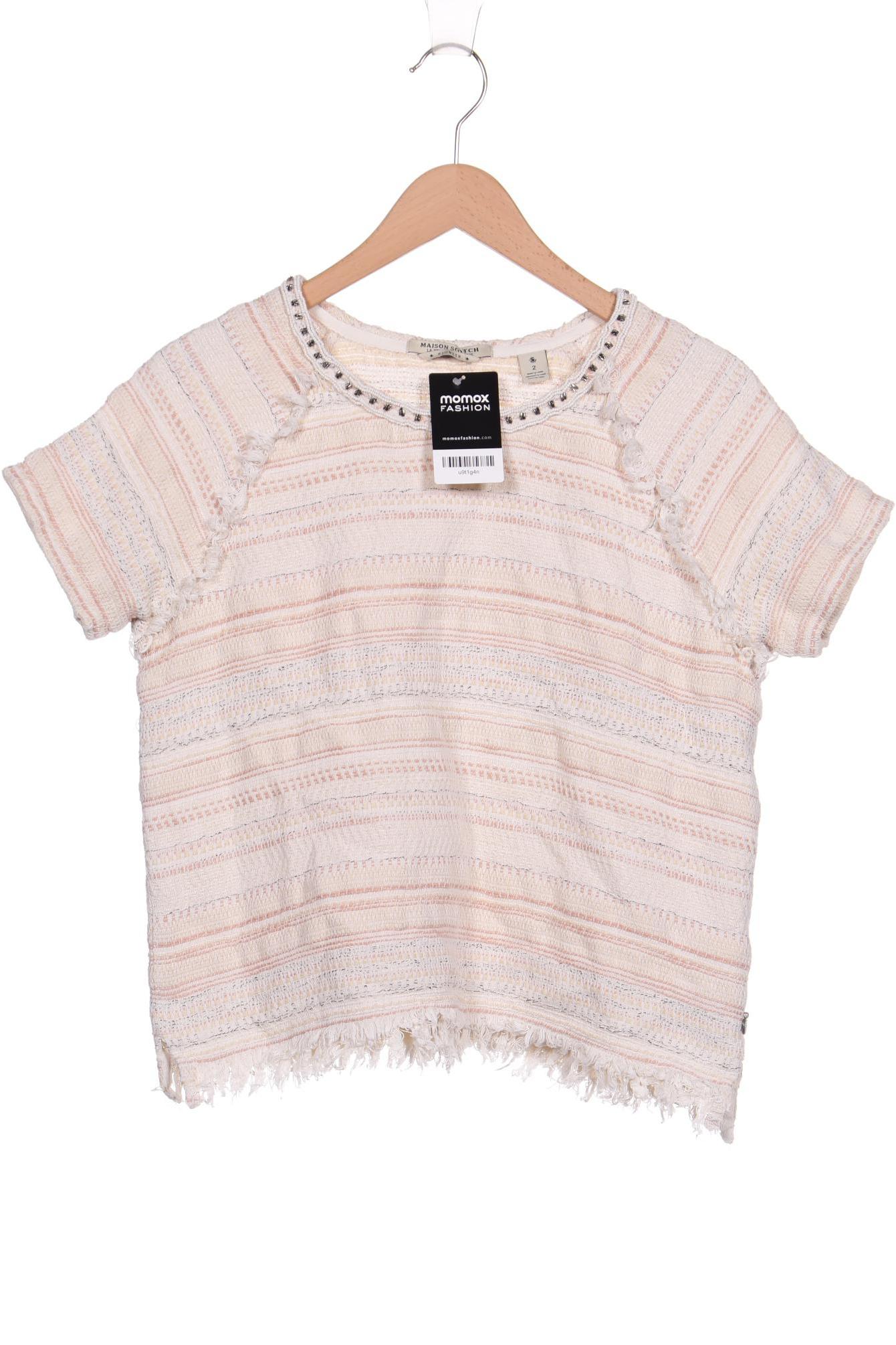 

Maison Scotch Damen T-Shirt, cremeweiß