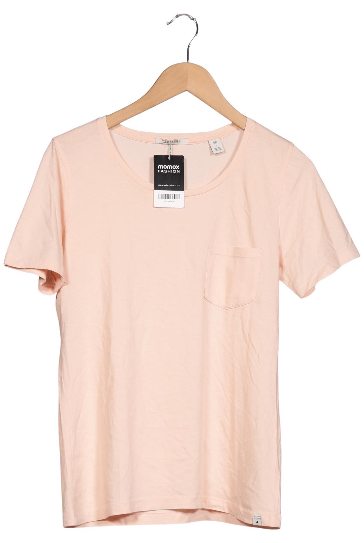 

Maison Scotch Damen T-Shirt, pink, Gr. 36