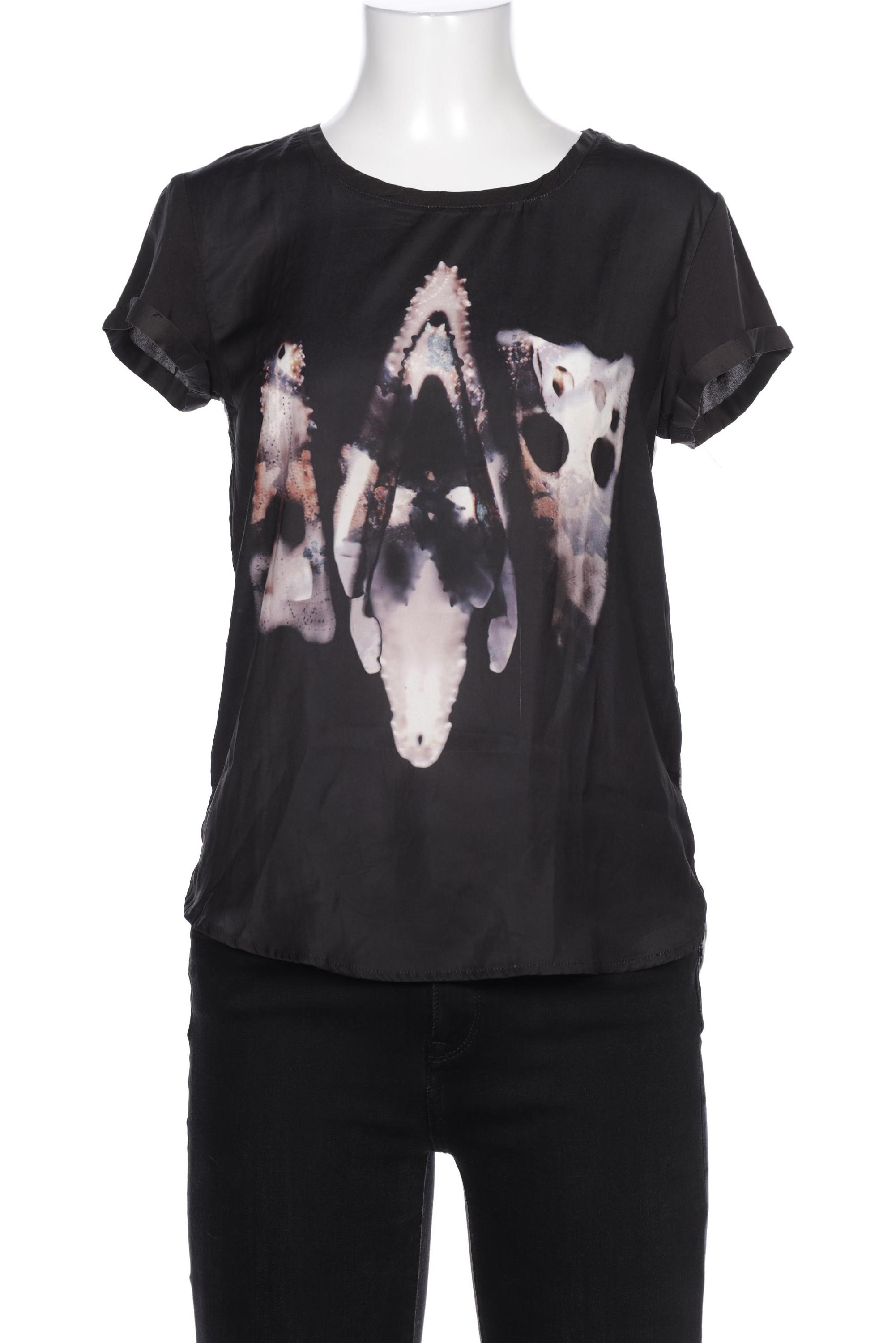

Maison Scotch Damen Bluse, schwarz, Gr. 36