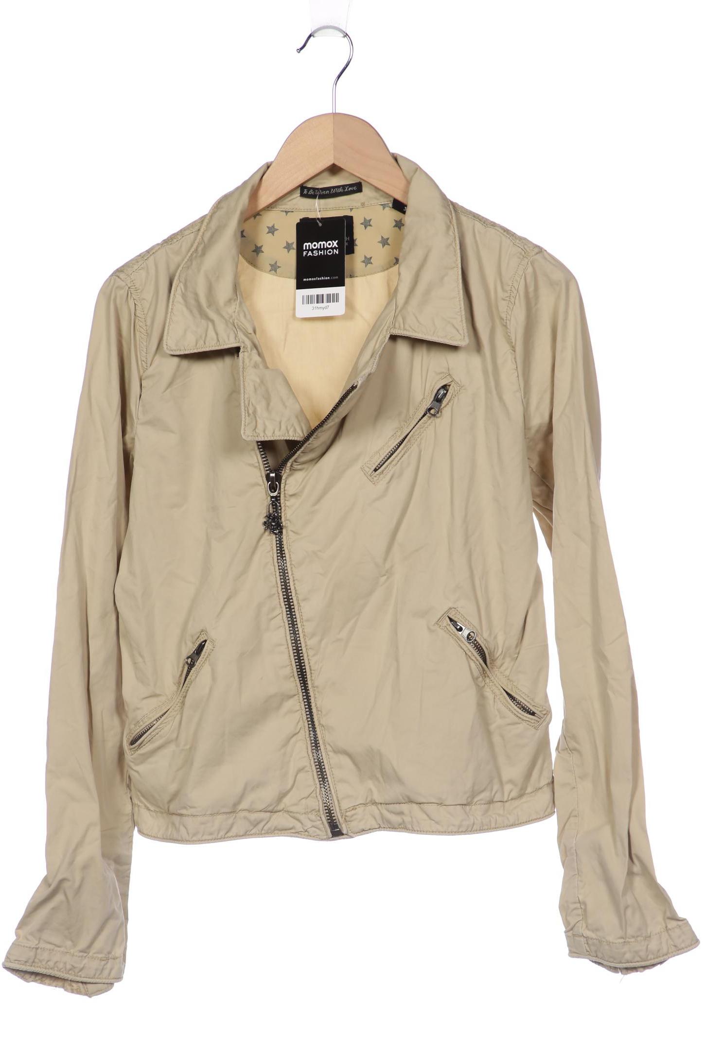 

Maison Scotch Damen Jacke, beige, Gr. 40