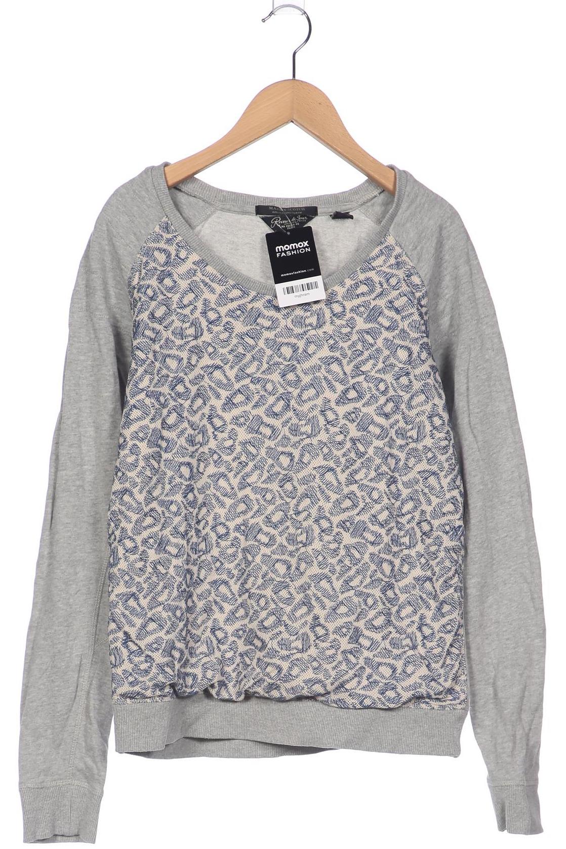

Maison Scotch Damen Sweatshirt, grau, Gr. 40
