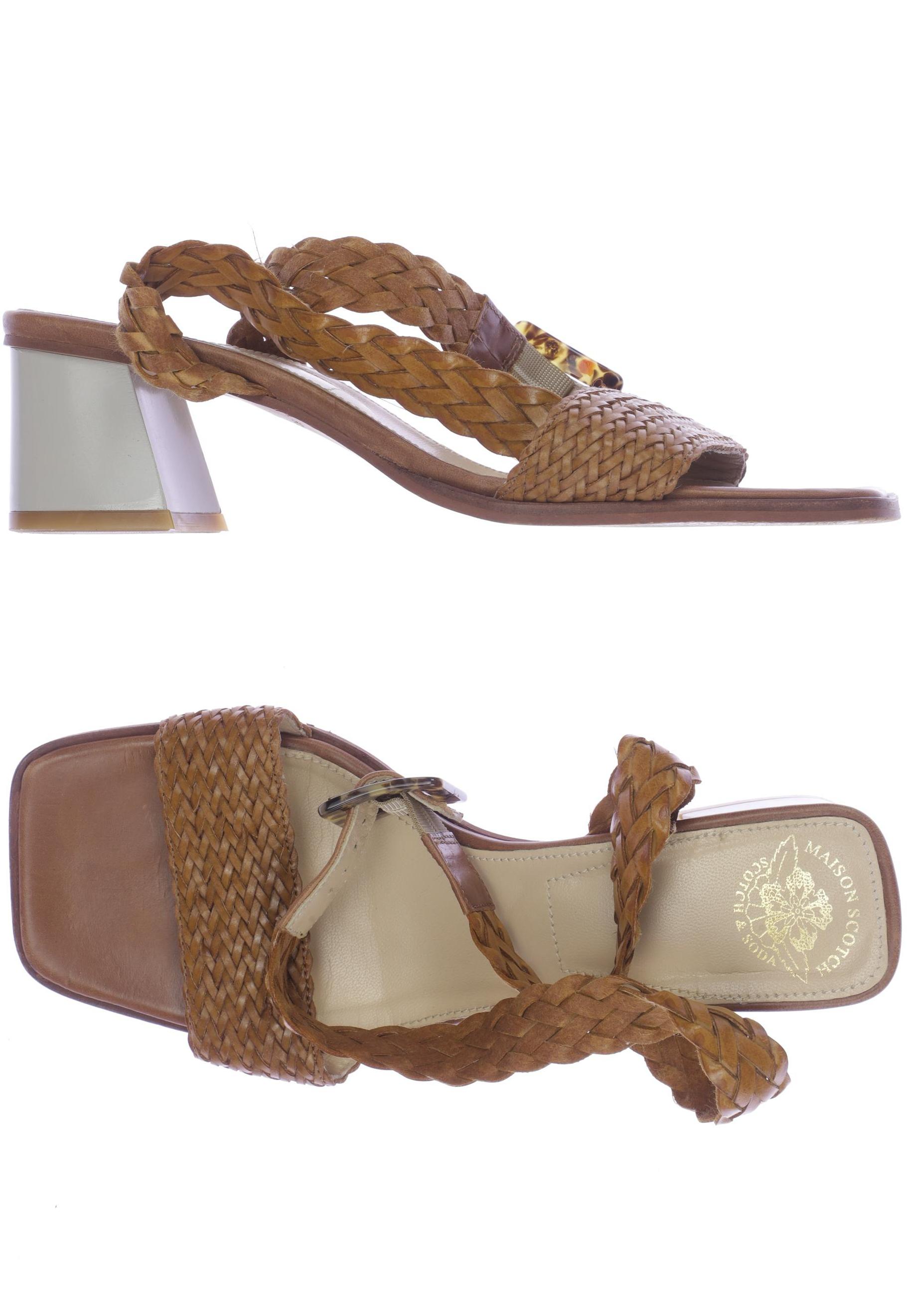 

Maison Scotch Damen Sandale, orange, Gr. 39