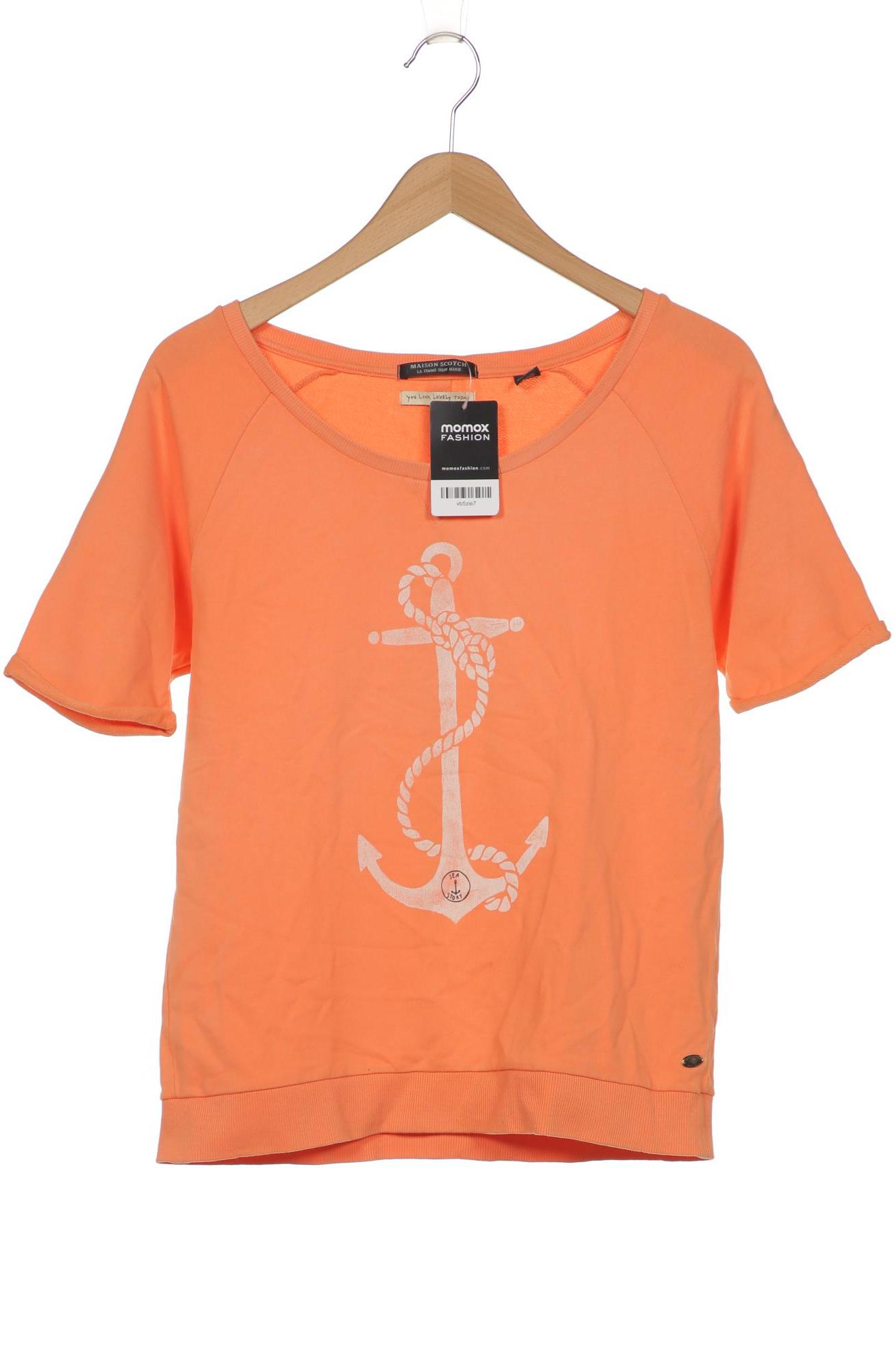 

Maison Scotch Damen Sweatshirt, orange