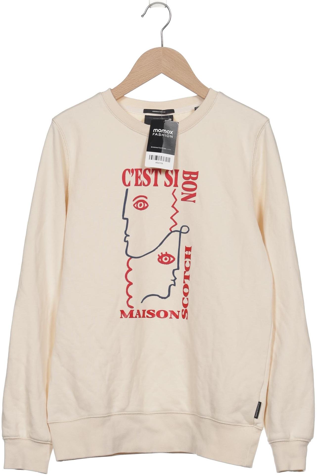 

Maison Scotch Damen Sweatshirt, cremeweiß, Gr. 36