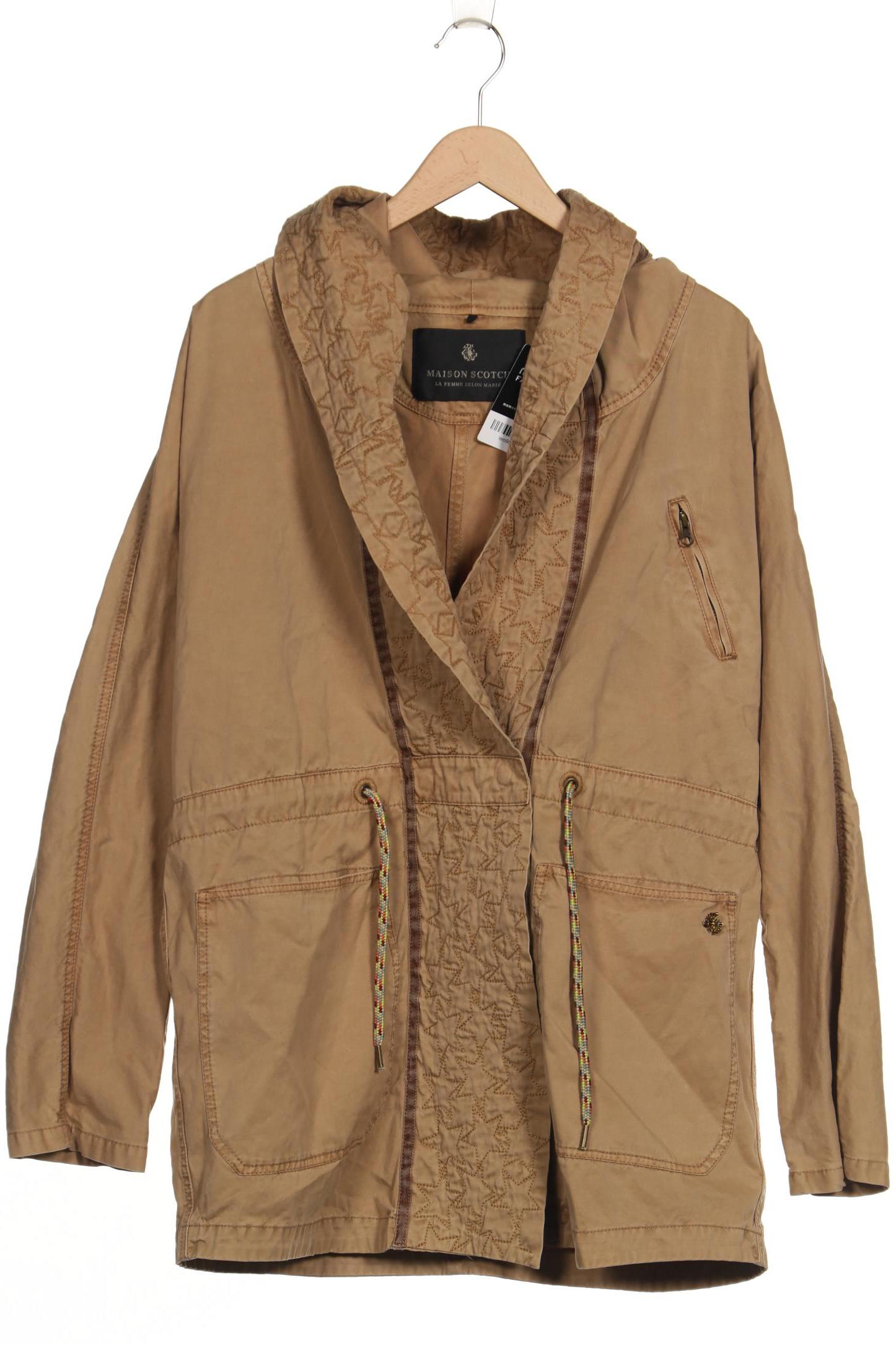 

Maison Scotch Damen Jacke, beige, Gr. 42