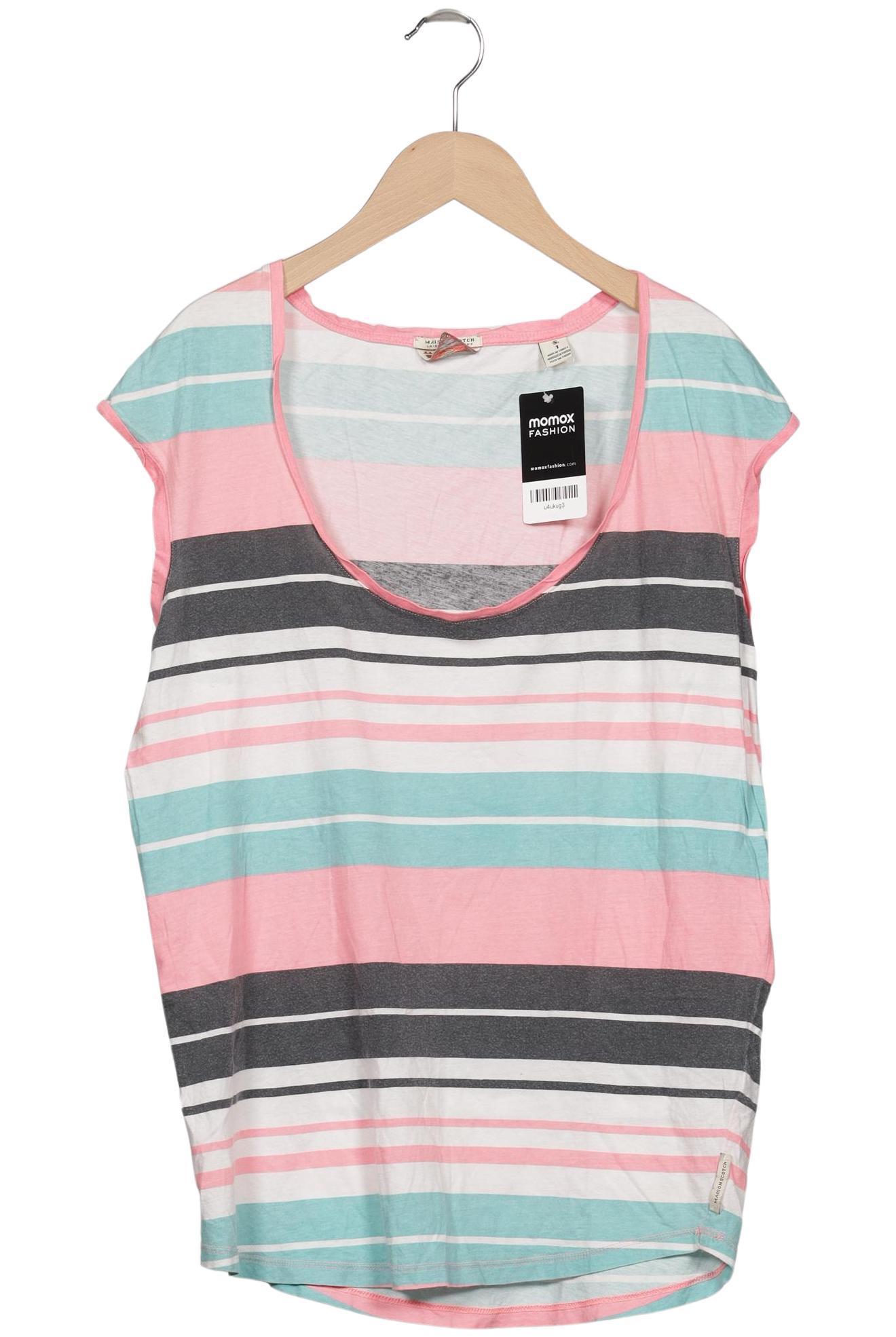 

Maison Scotch Damen T-Shirt, mehrfarbig, Gr. 36