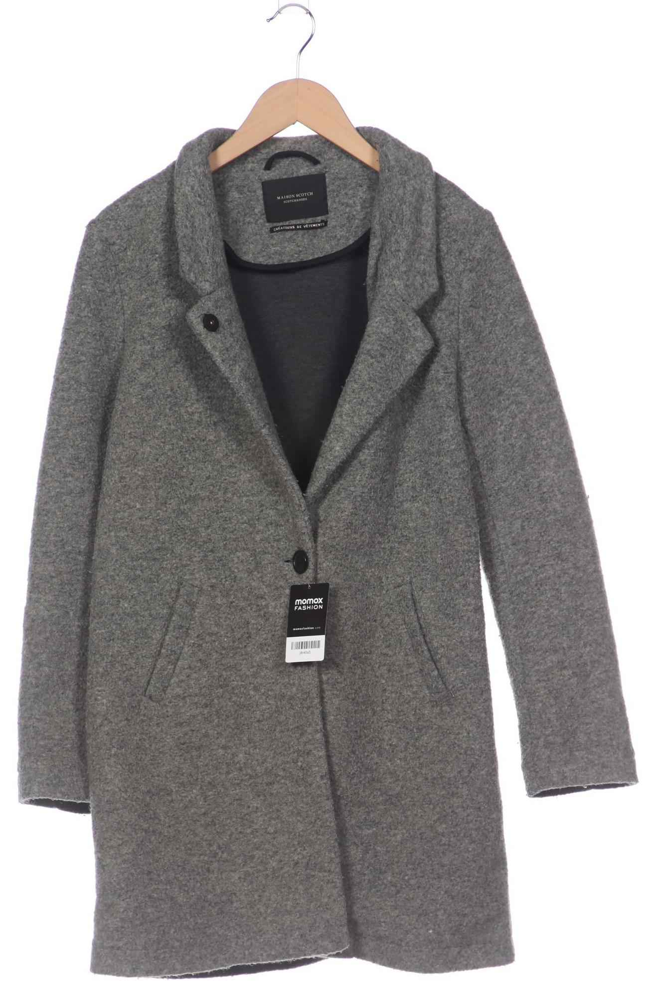 

Maison Scotch Damen Mantel, grau, Gr. 38