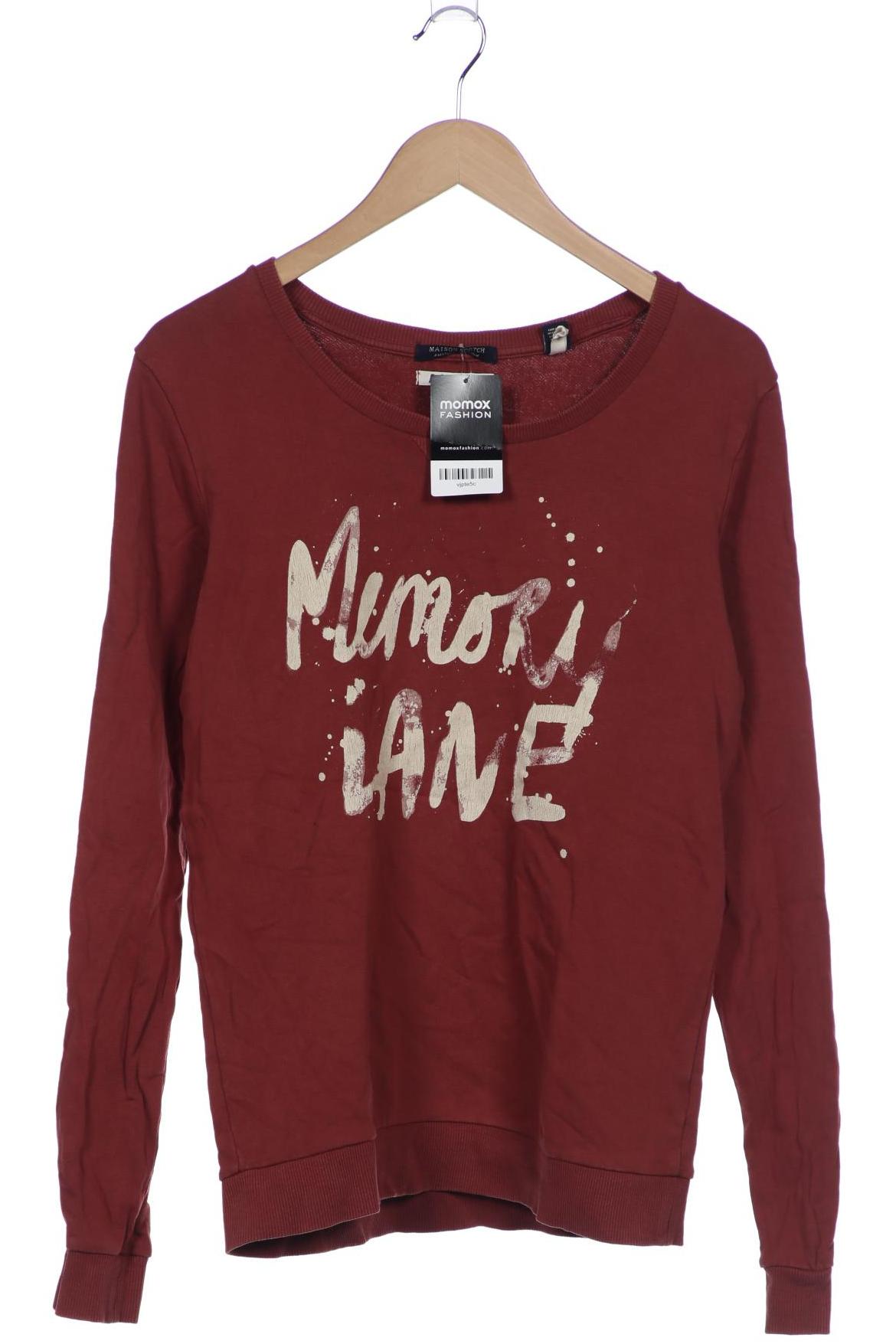 

Maison Scotch Damen Sweatshirt, bordeaux, Gr. 38