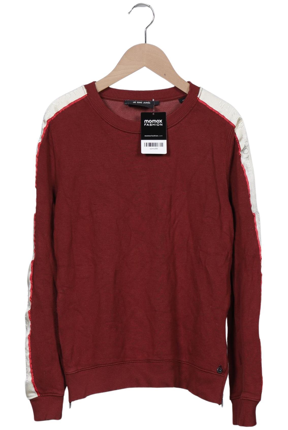 

Maison Scotch Damen Sweatshirt, bordeaux, Gr. 34