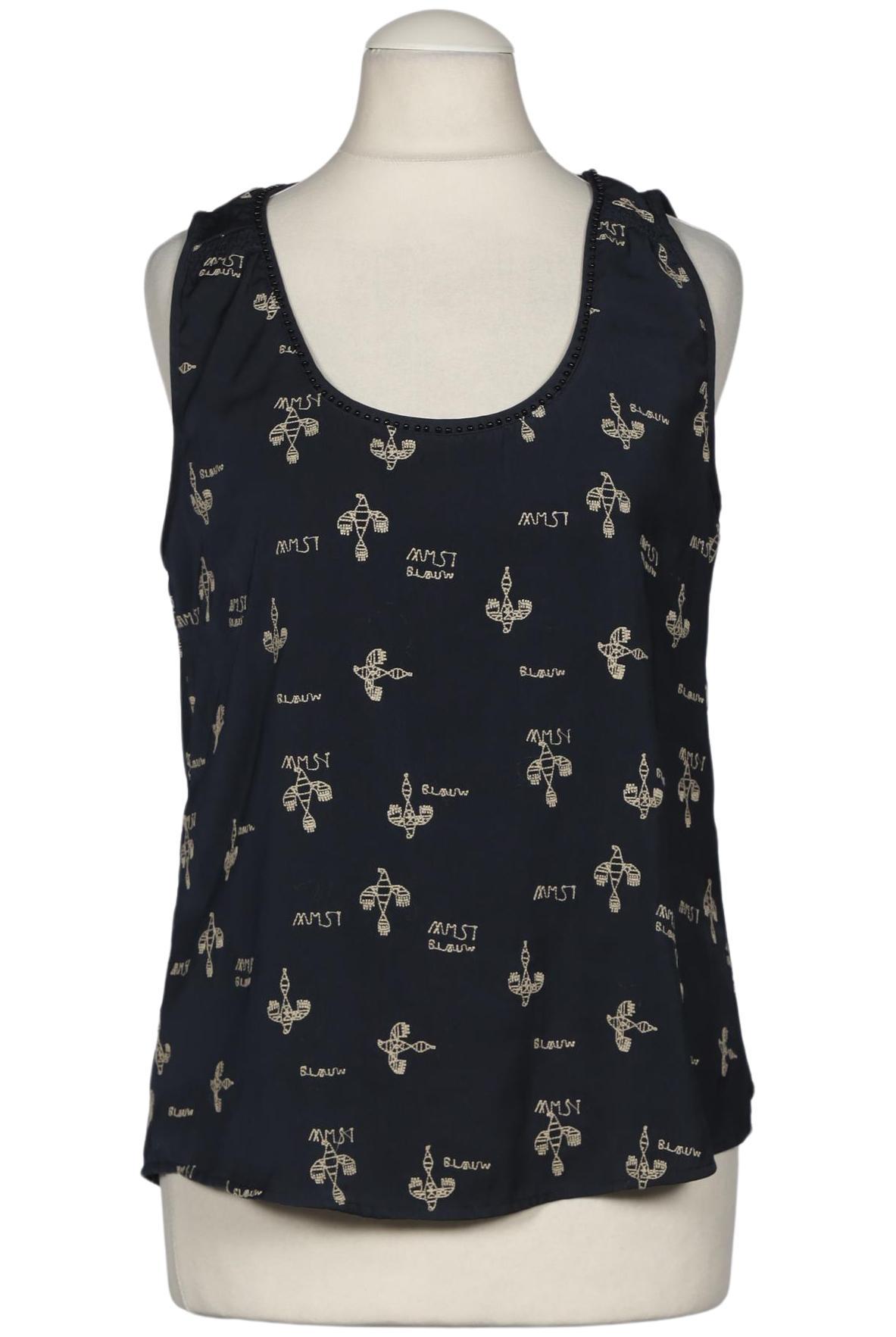 

Maison Scotch Damen Bluse, marineblau, Gr. 38