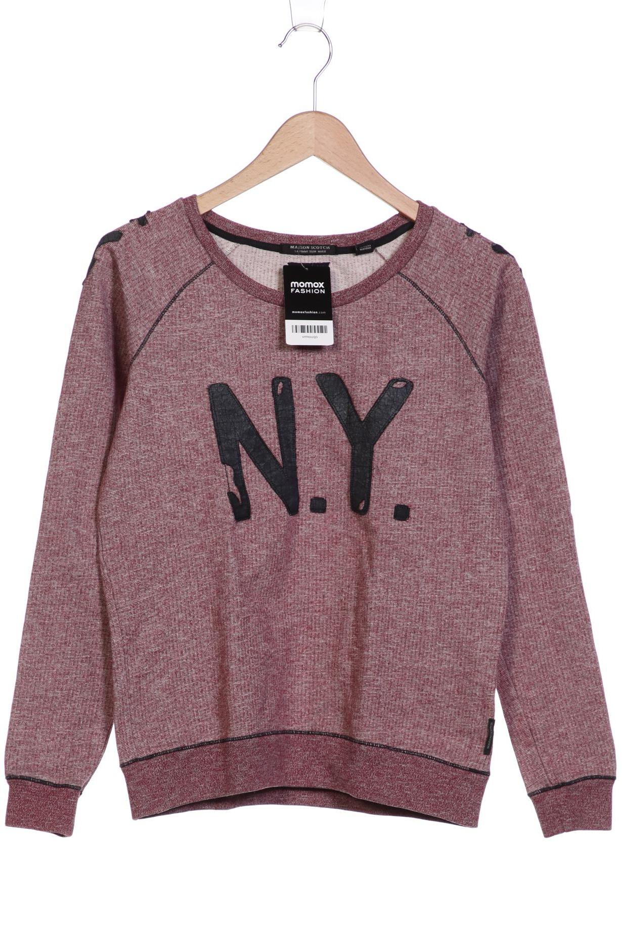 

Maison Scotch Damen Sweatshirt, bordeaux