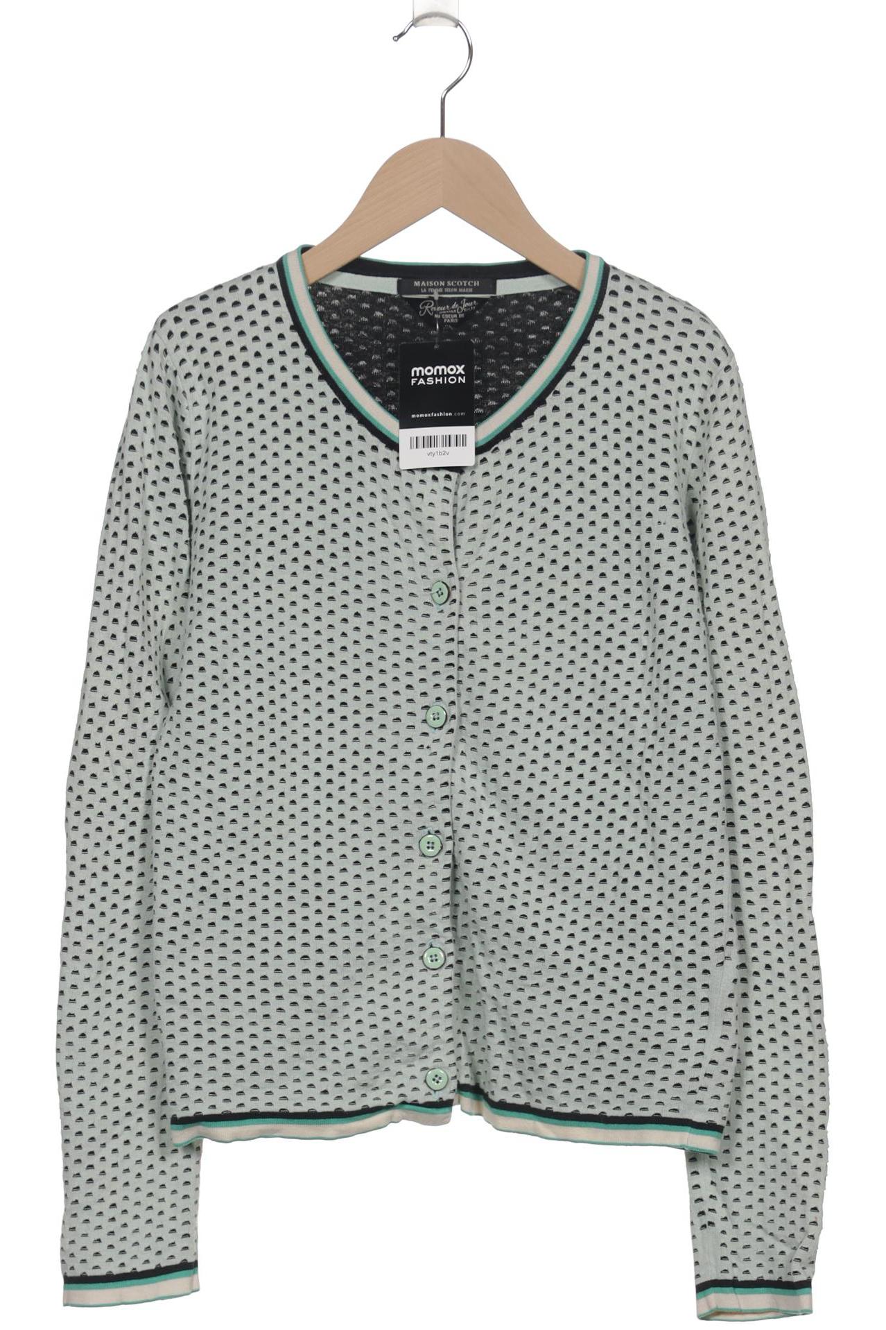 

Maison Scotch Damen Strickjacke, hellgrün, Gr. 38