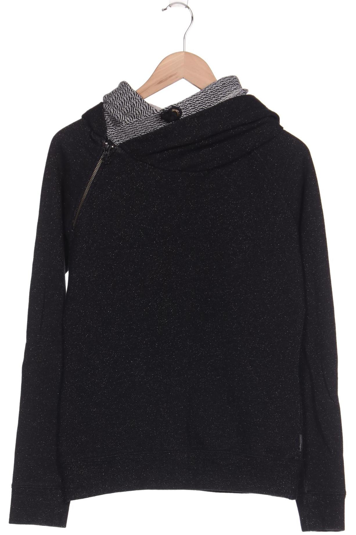 

Maison Scotch Damen Kapuzenpullover, schwarz, Gr. 38