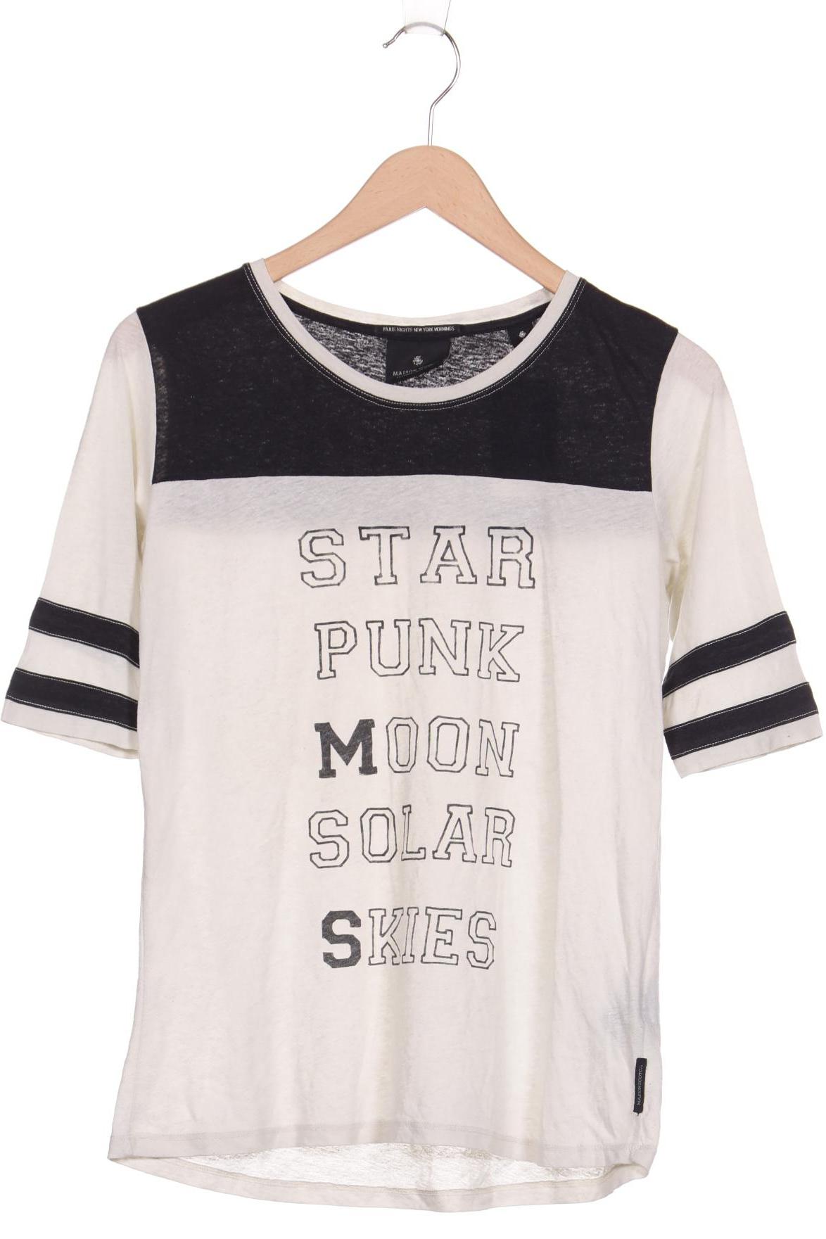 

Maison Scotch Damen Langarmshirt, cremeweiß, Gr. 36