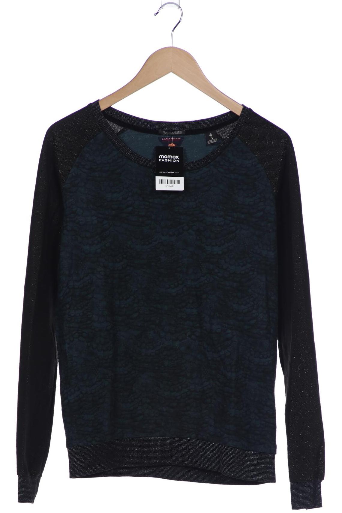 

Maison Scotch Damen Sweatshirt, türkis, Gr. 40