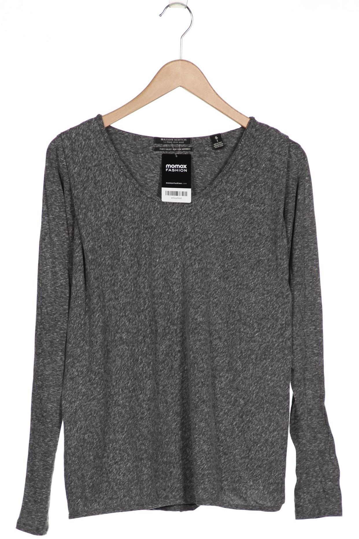 

Maison Scotch Damen Langarmshirt, grau