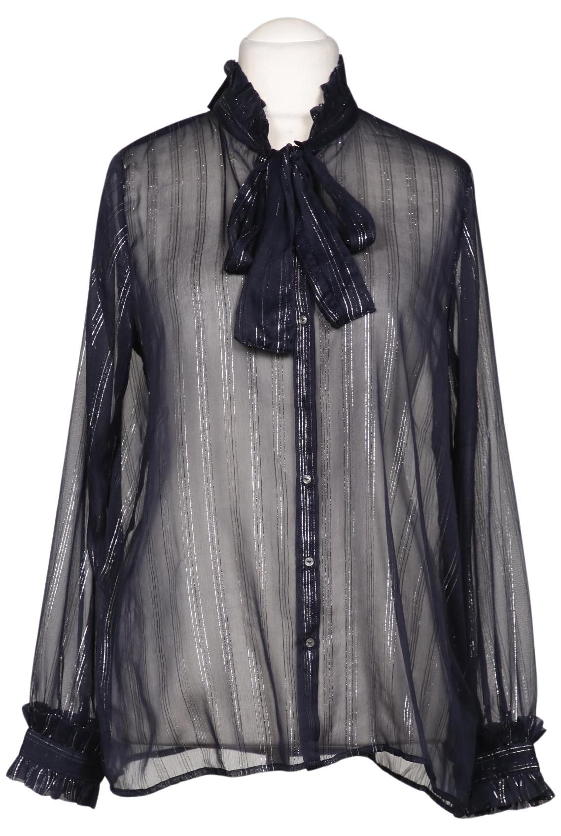 

Maison Scotch Damen Bluse, marineblau, Gr. 42