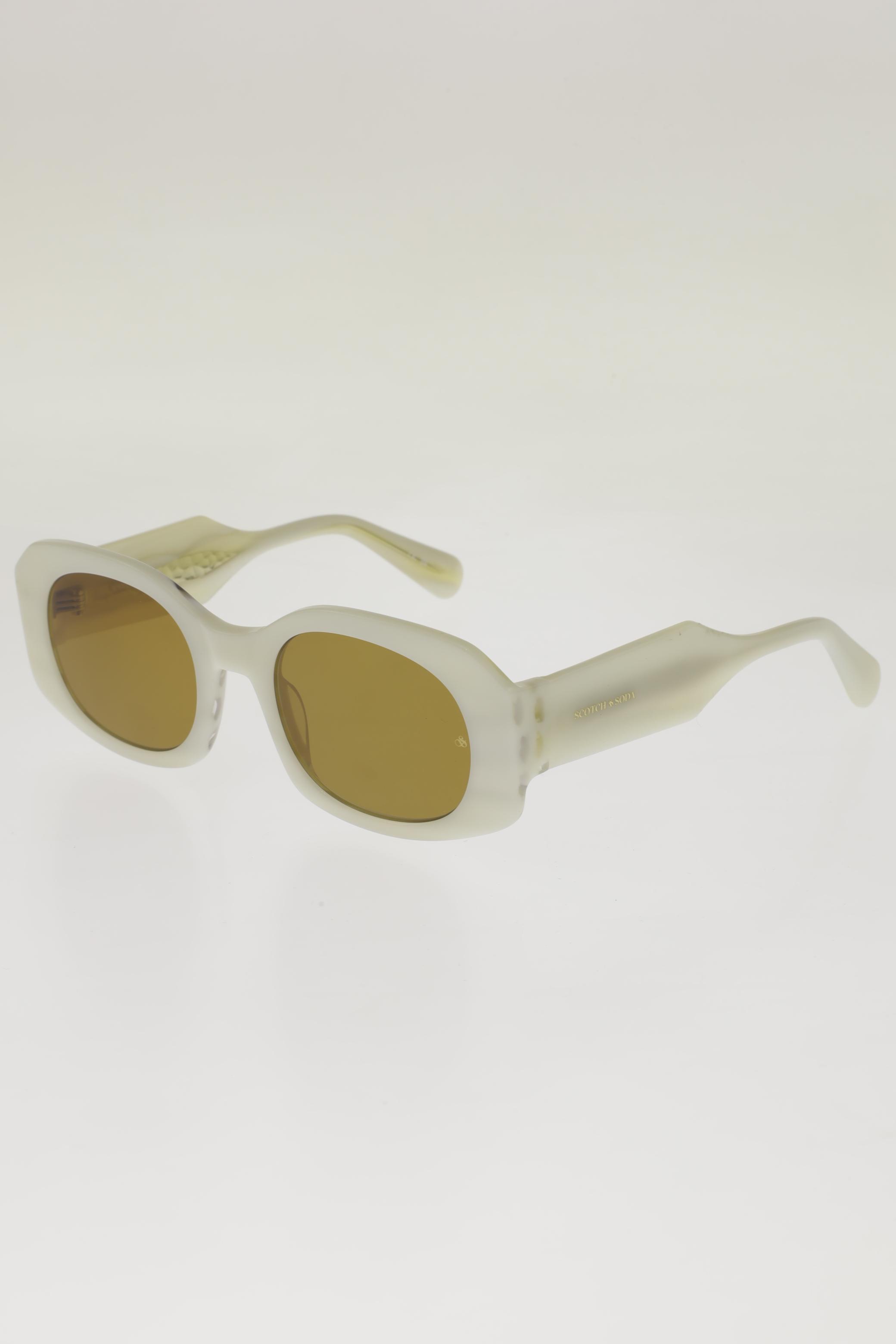 

Maison Scotch Damen Sonnenbrille, weiß, Gr.