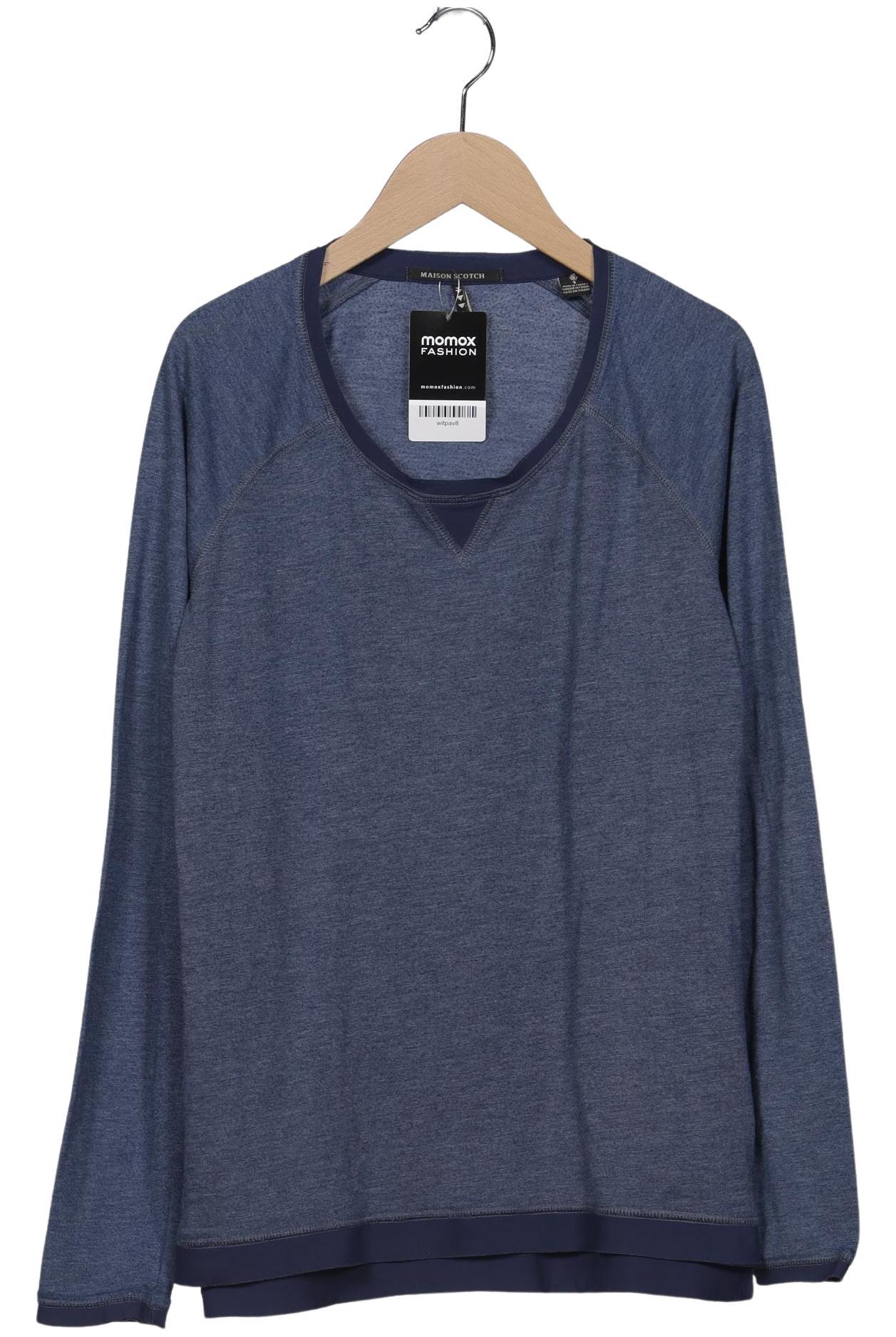 

Maison Scotch Damen Langarmshirt, marineblau, Gr. 36