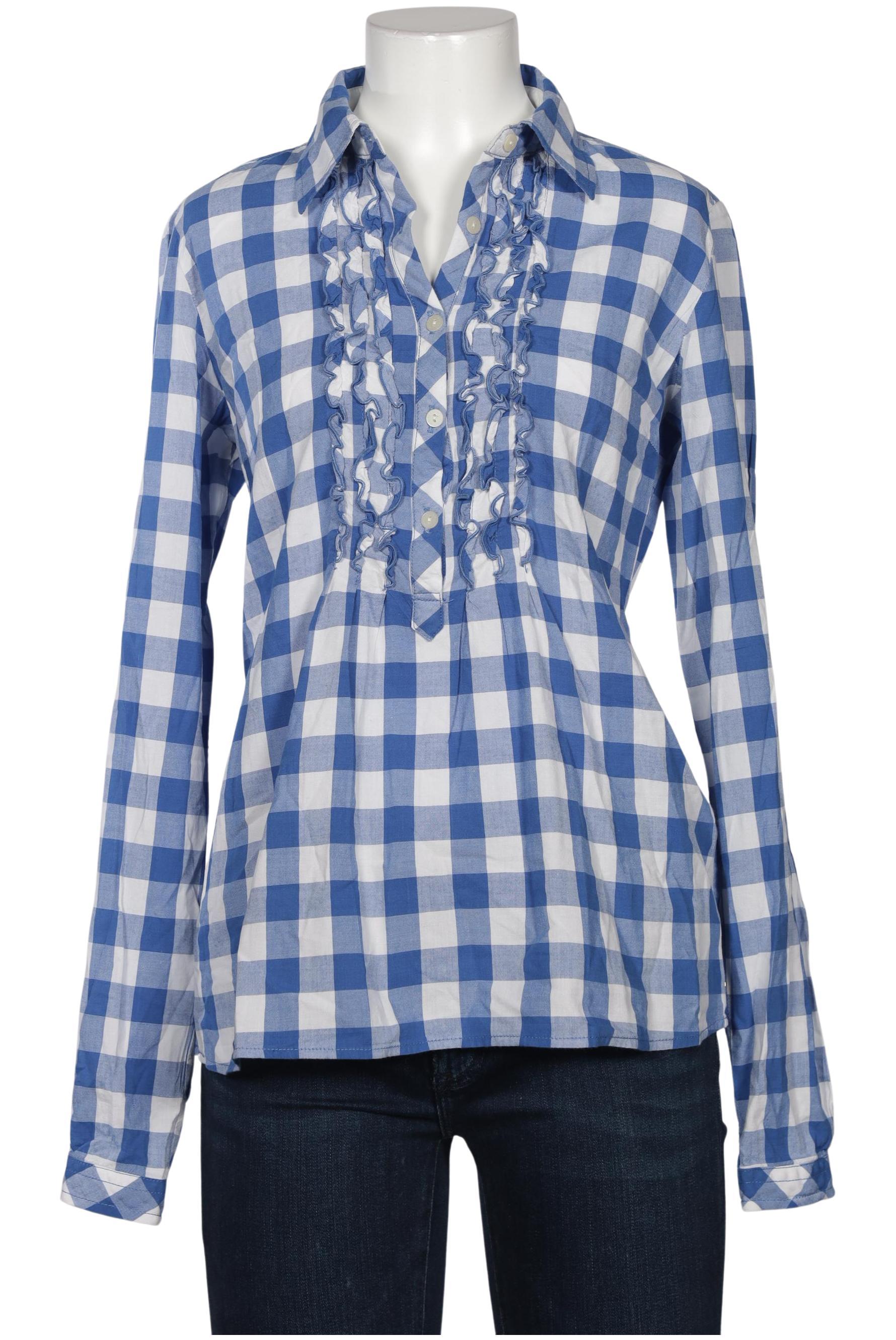 

Maison Scotch Damen Bluse, blau, Gr. 38