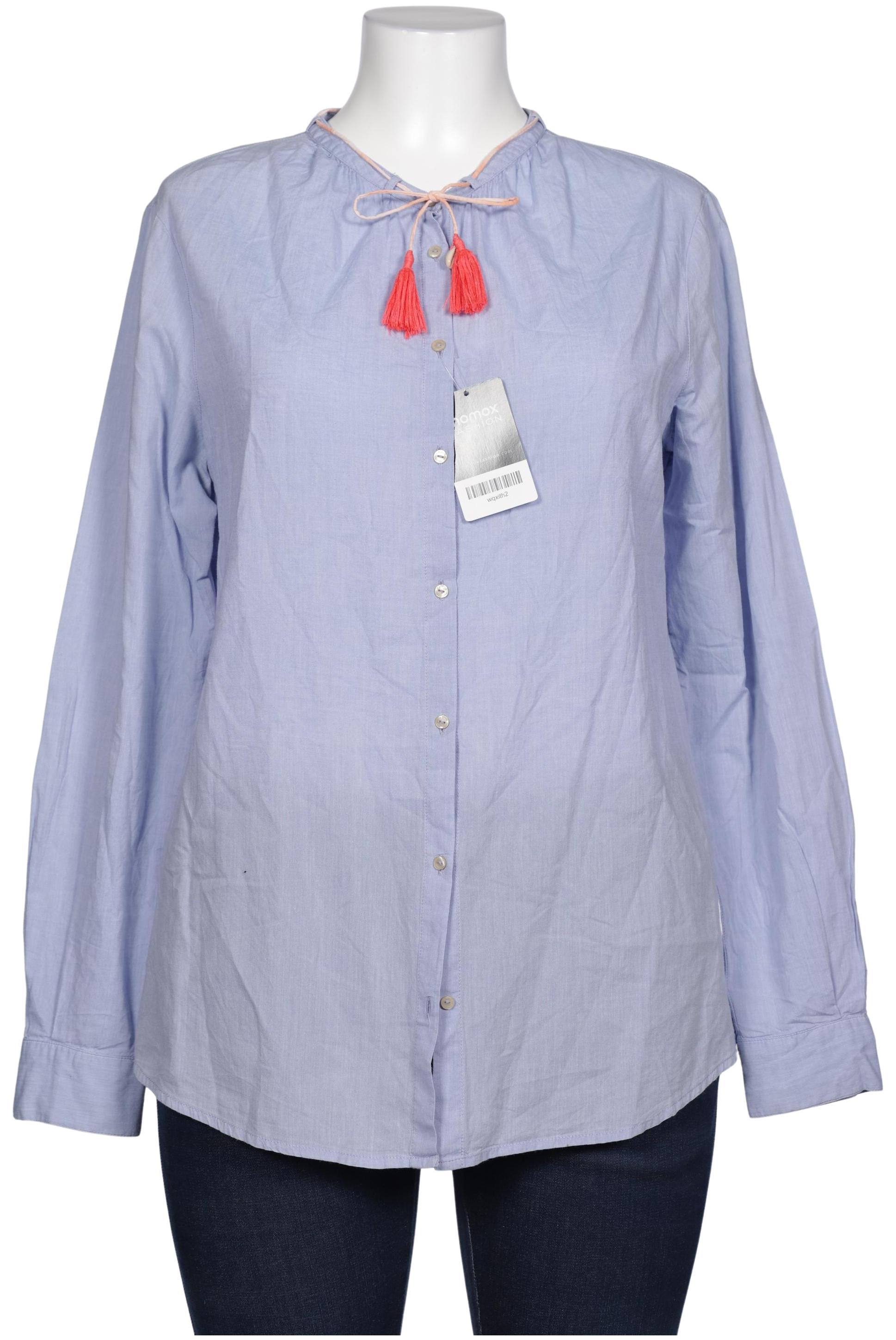 

Maison Scotch Damen Bluse, hellblau, Gr. 42