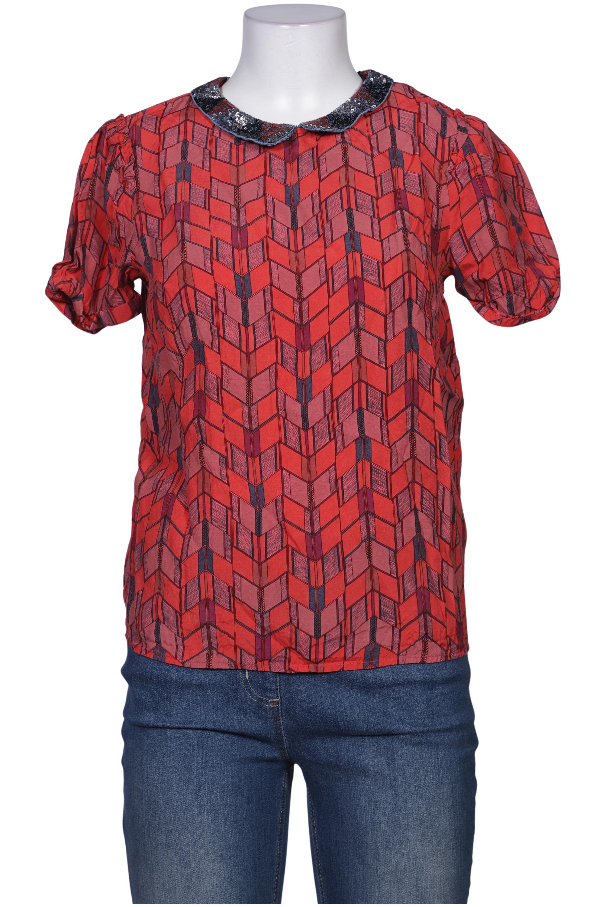 

Maison Scotch Damen Bluse, rot, Gr. 38
