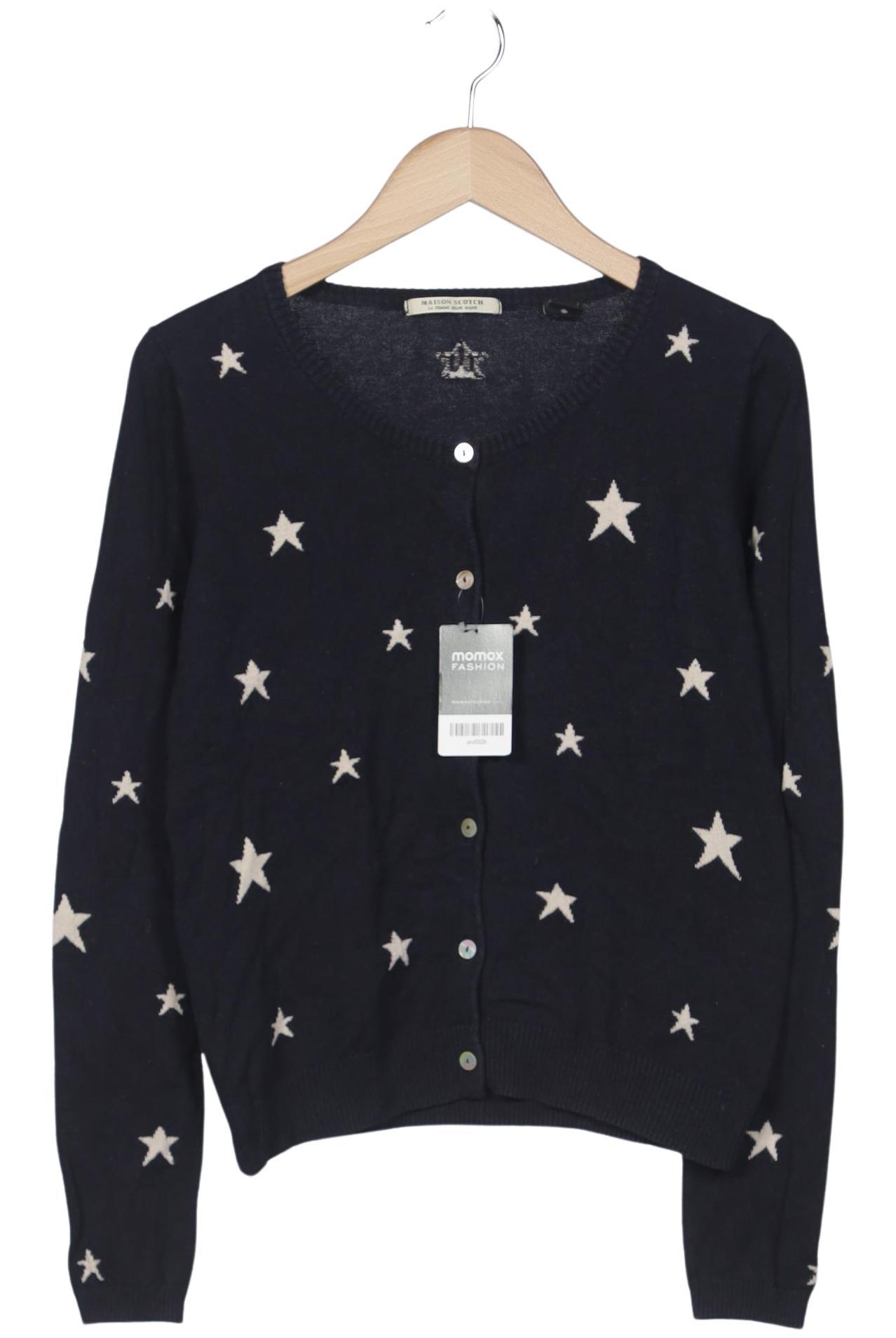 

Maison Scotch Damen Strickjacke, marineblau, Gr. 38