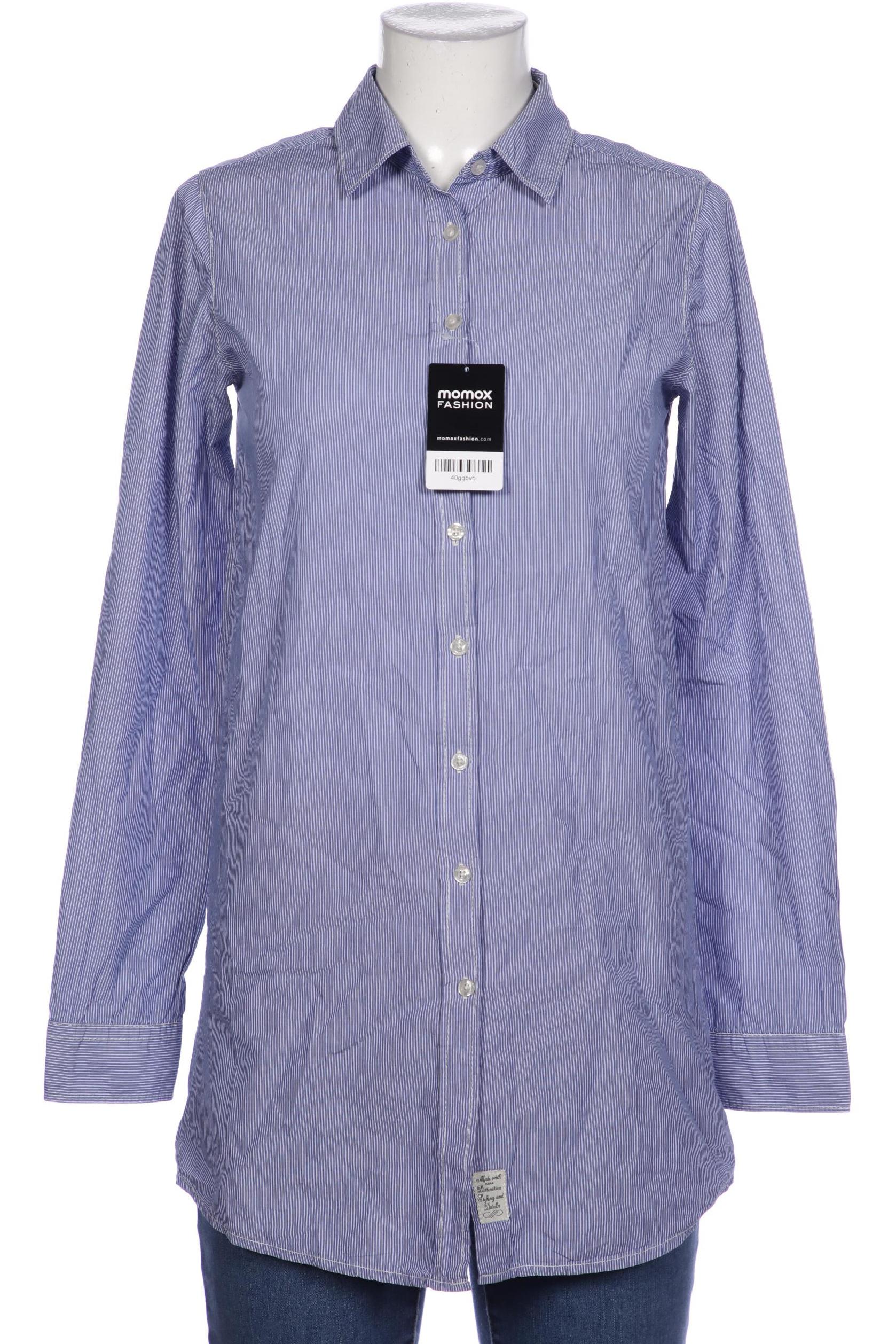 

Maison Scotch Damen Bluse, blau, Gr. 36