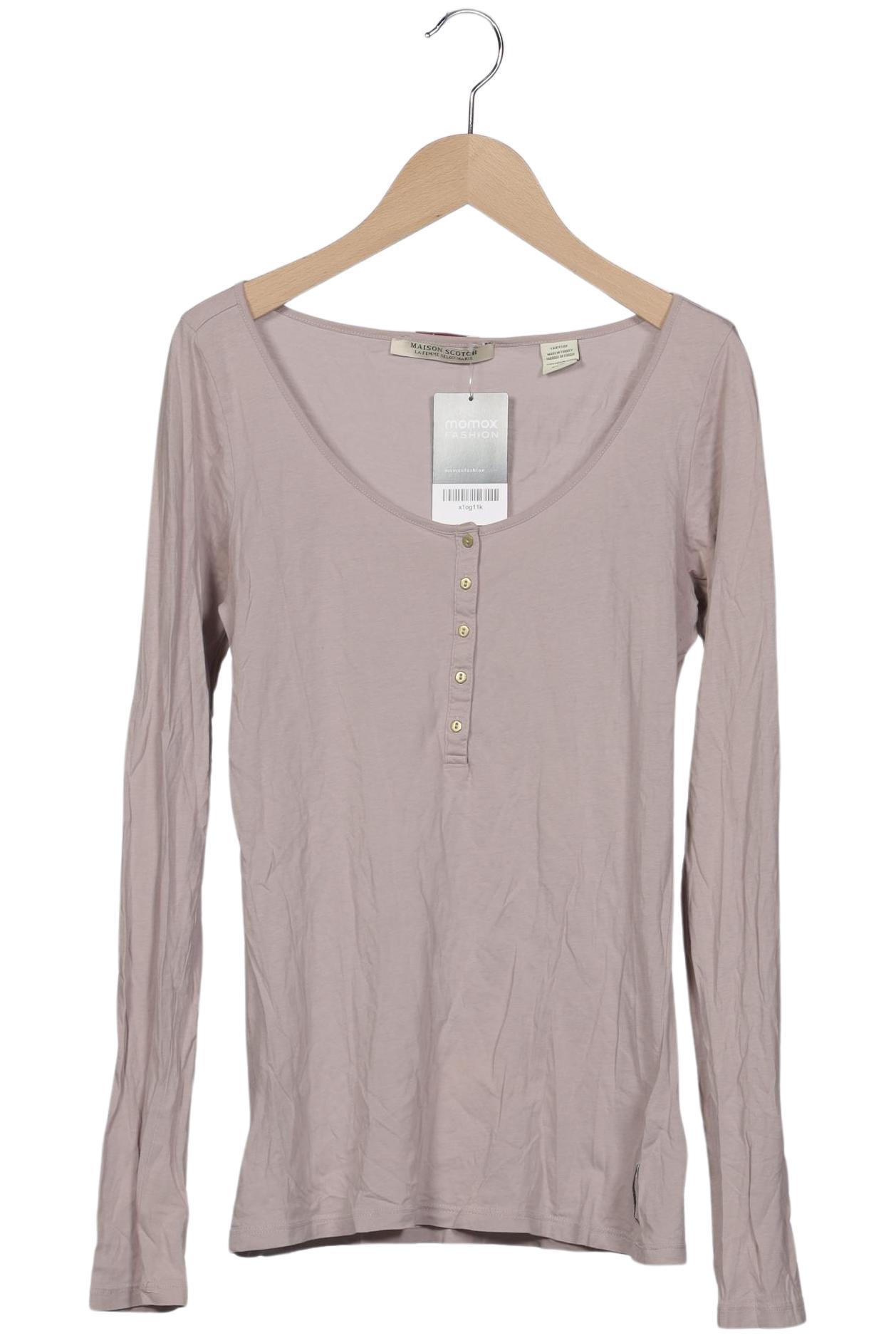 

Maison Scotch Damen Langarmshirt, beige, Gr. 36