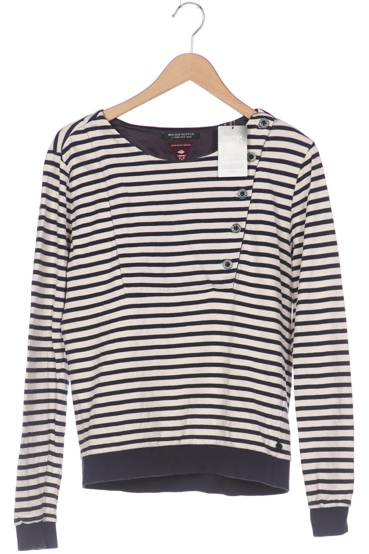 

Maison Scotch Damen Sweatshirt, beige, Gr. 38