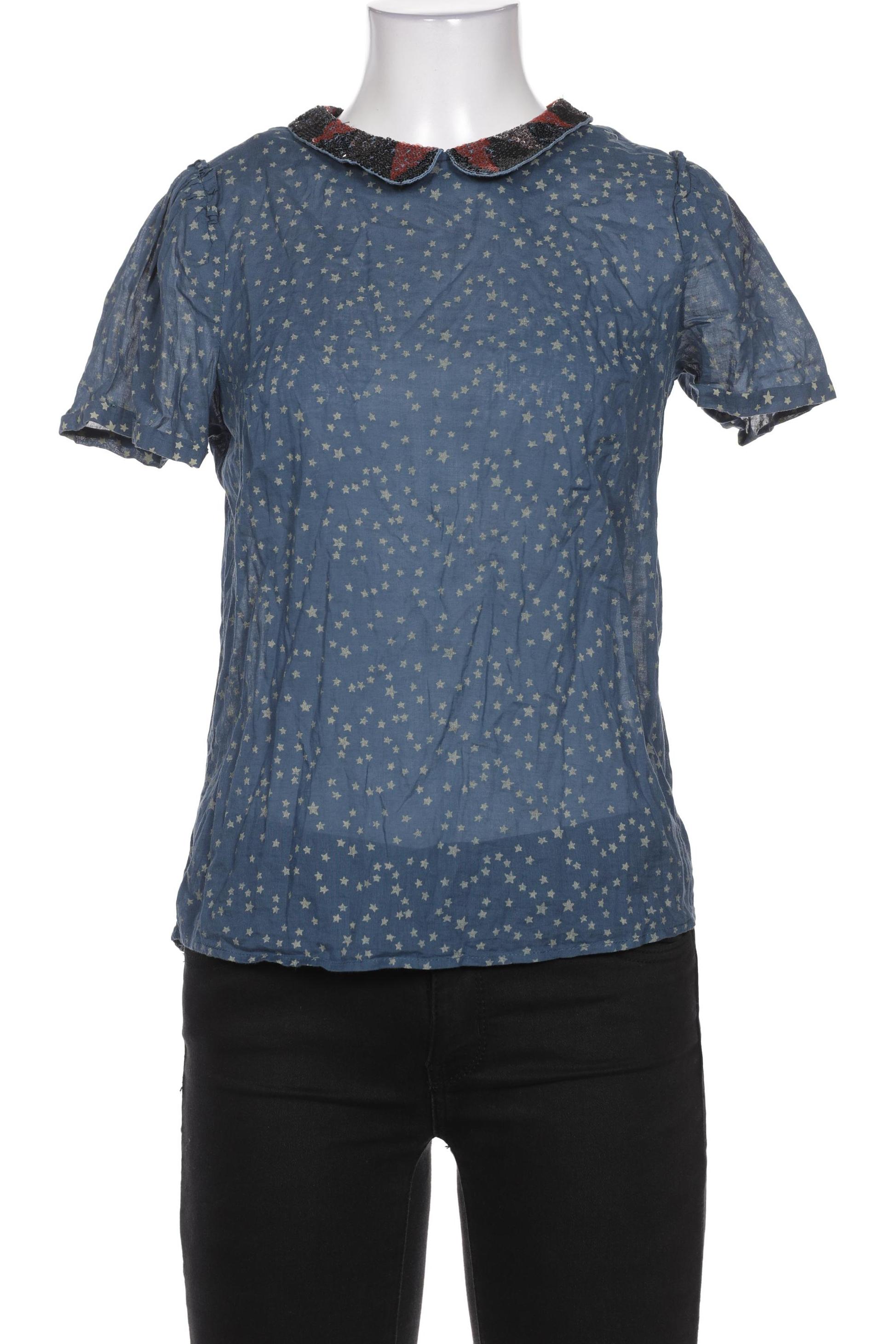 

Maison Scotch Damen T-Shirt, blau, Gr. 36