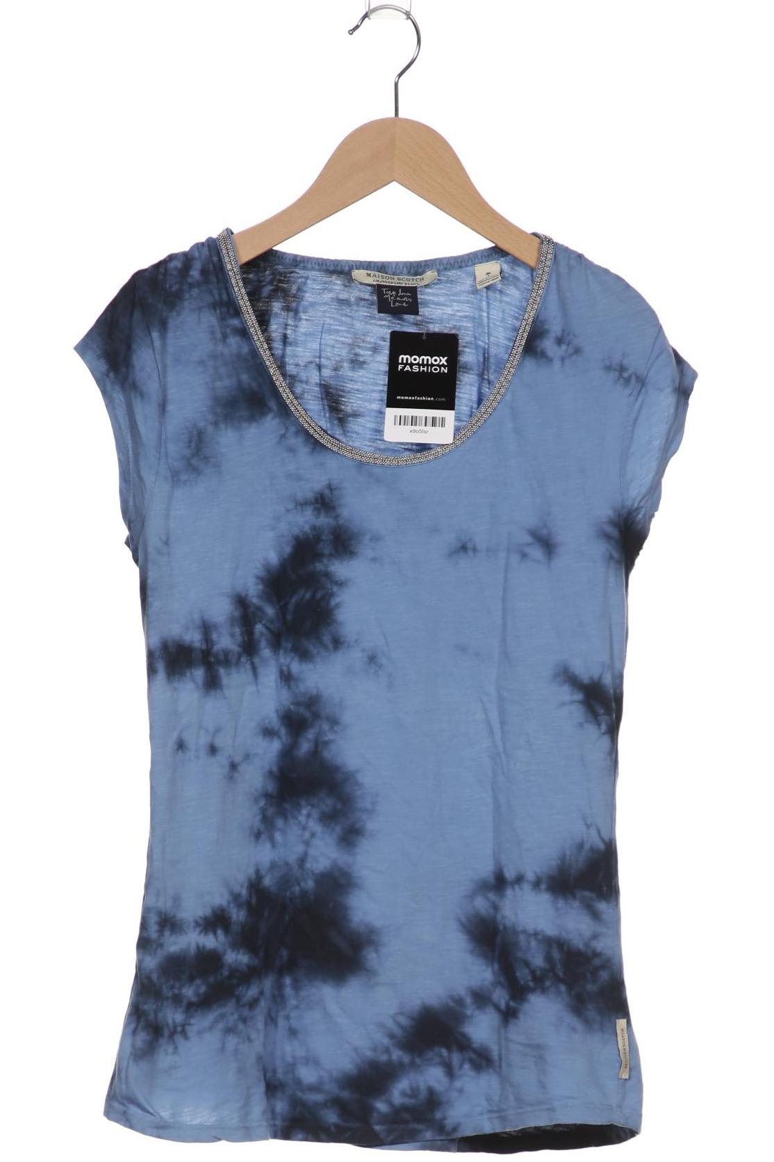 

Maison Scotch Damen T-Shirt, blau