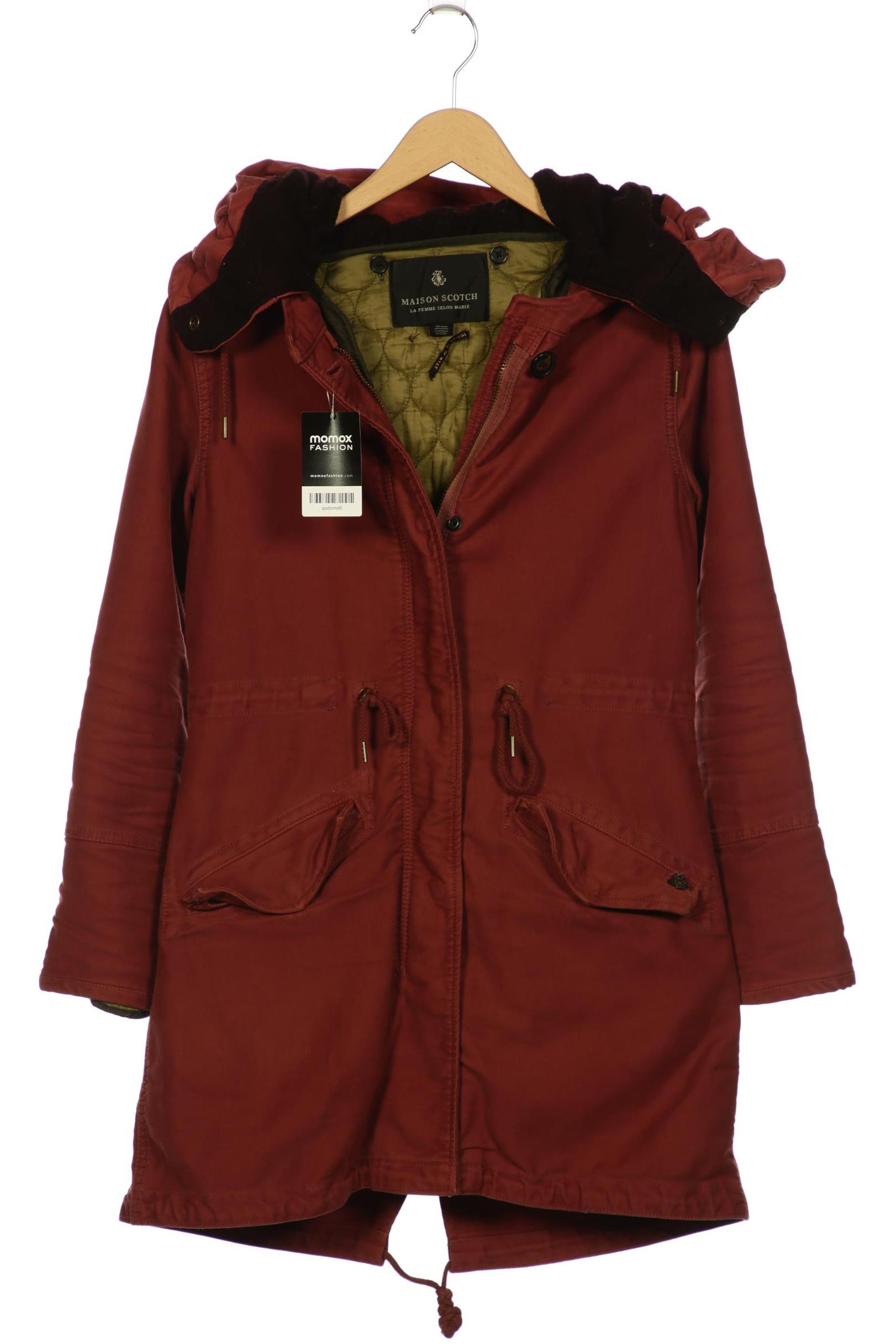 

Maison Scotch Damen Mantel, bordeaux