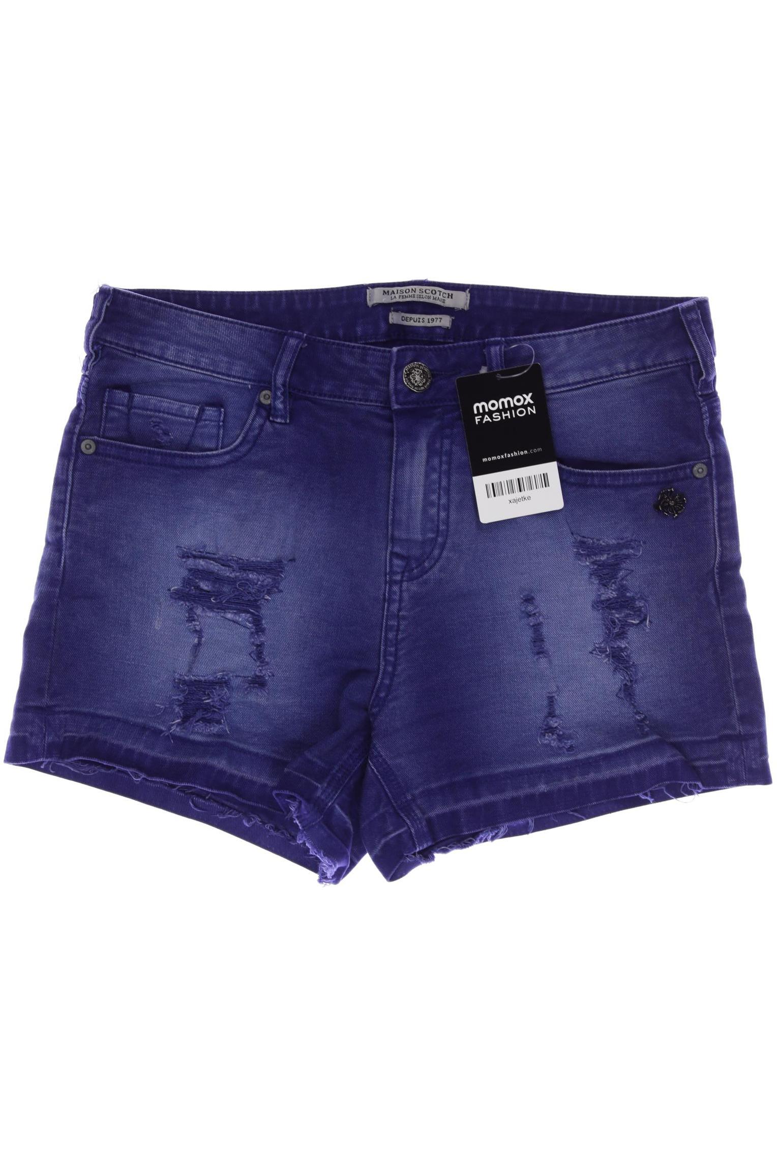 

Maison Scotch Damen Shorts, blau, Gr. 25