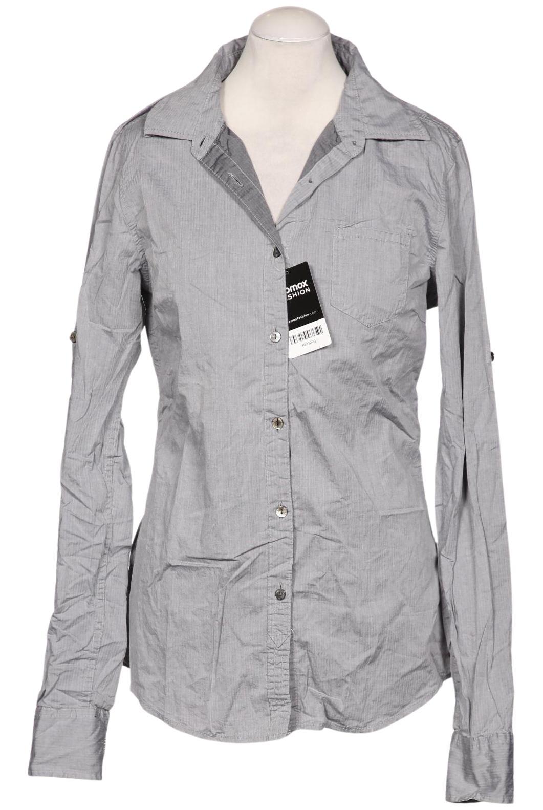 

Maison Scotch Damen Bluse, grau, Gr. 40