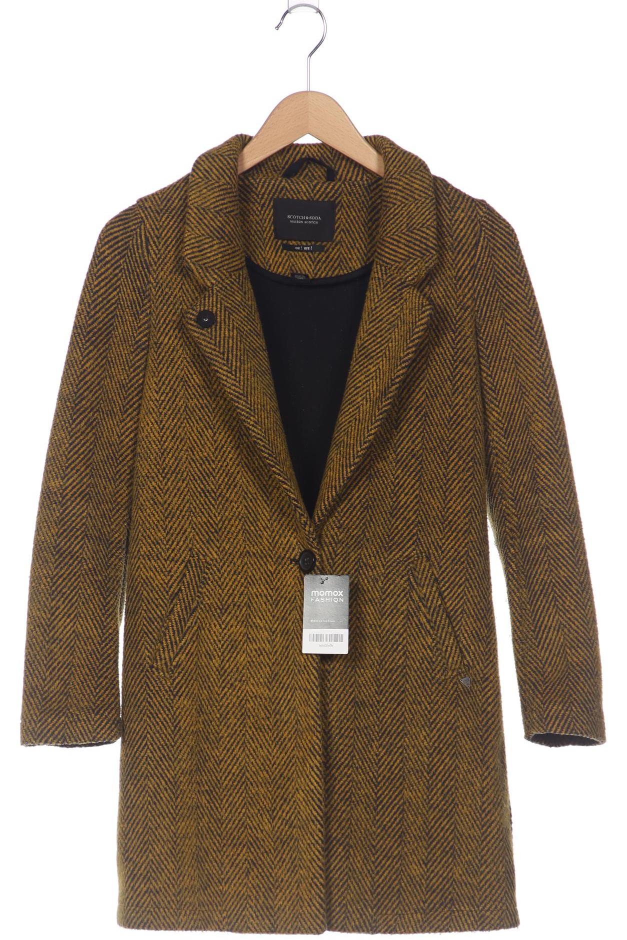 

Maison Scotch Damen Mantel, gelb, Gr. 34