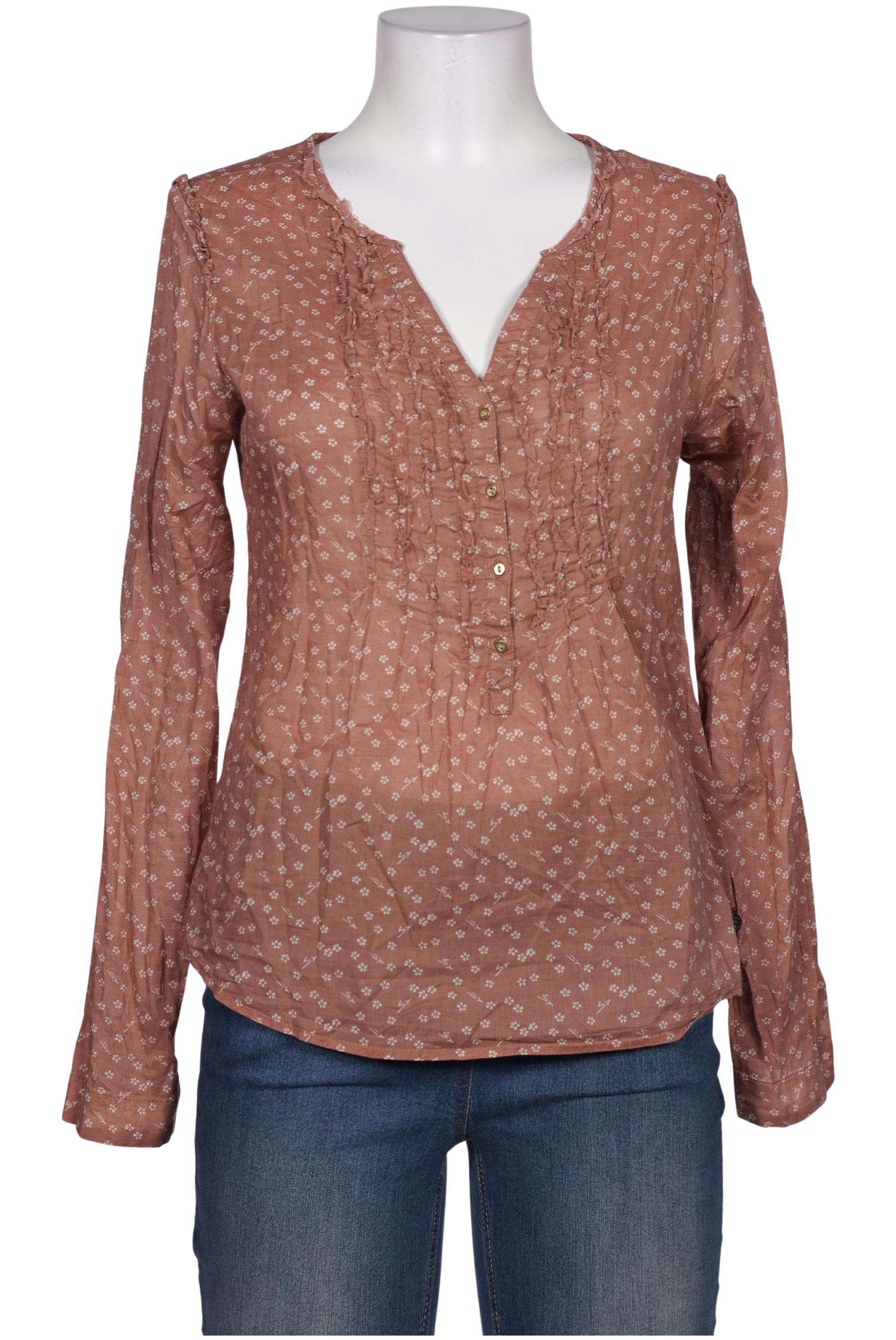

Maison Scotch Damen Bluse, braun, Gr. 38