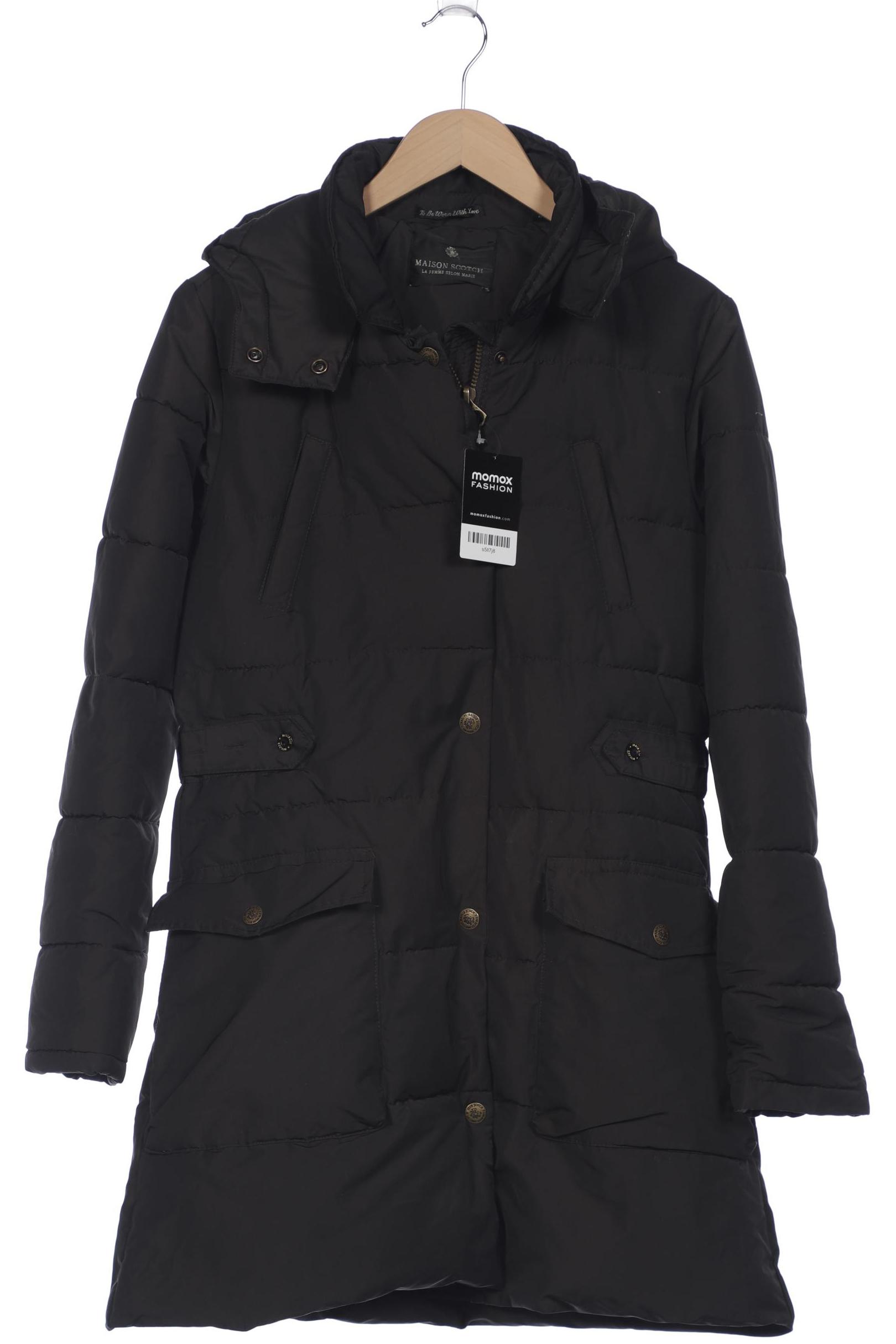

Maison Scotch Damen Mantel, schwarz, Gr. 38