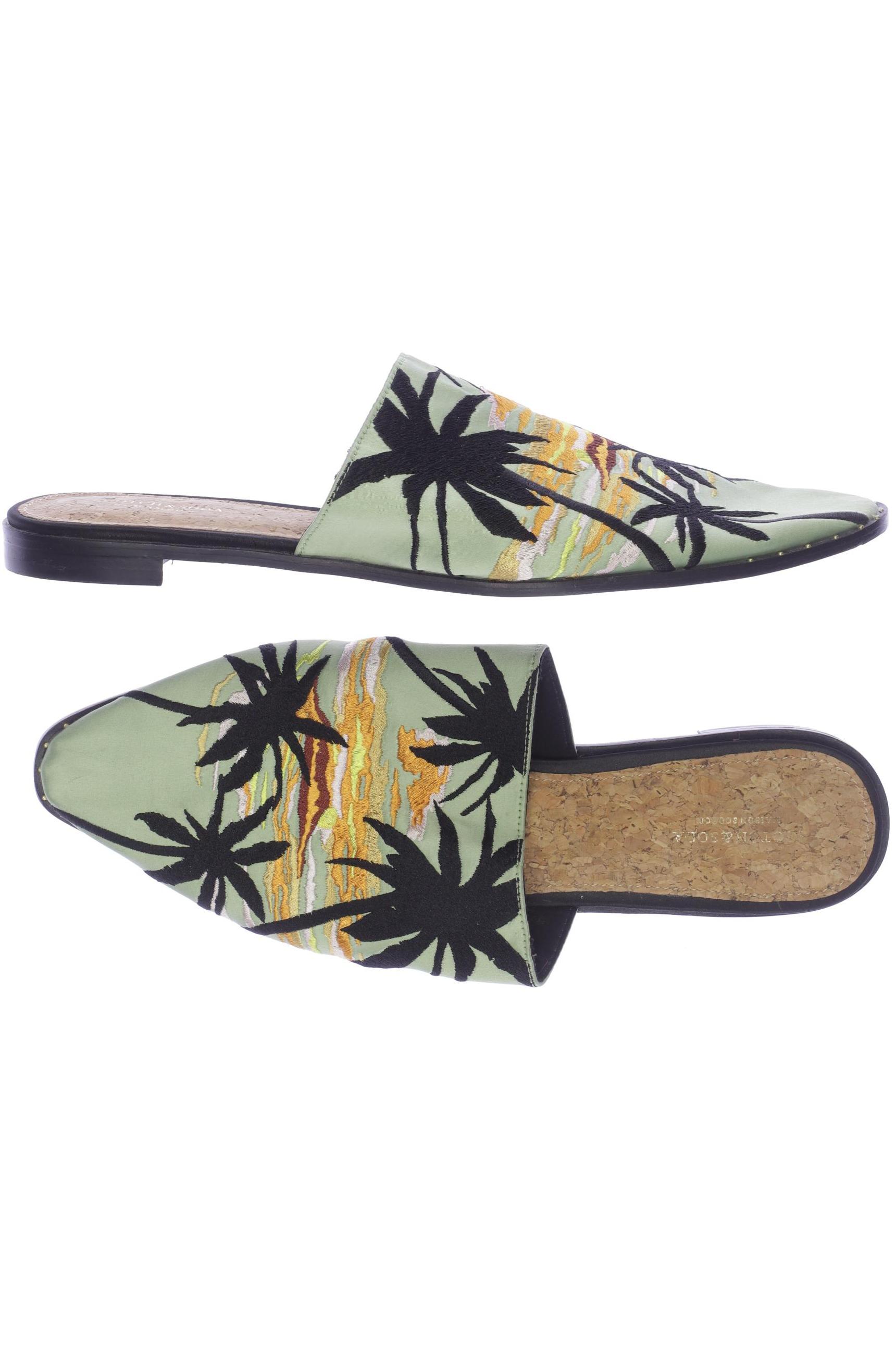 

Maison Scotch Damen Sandale, grün, Gr. 42