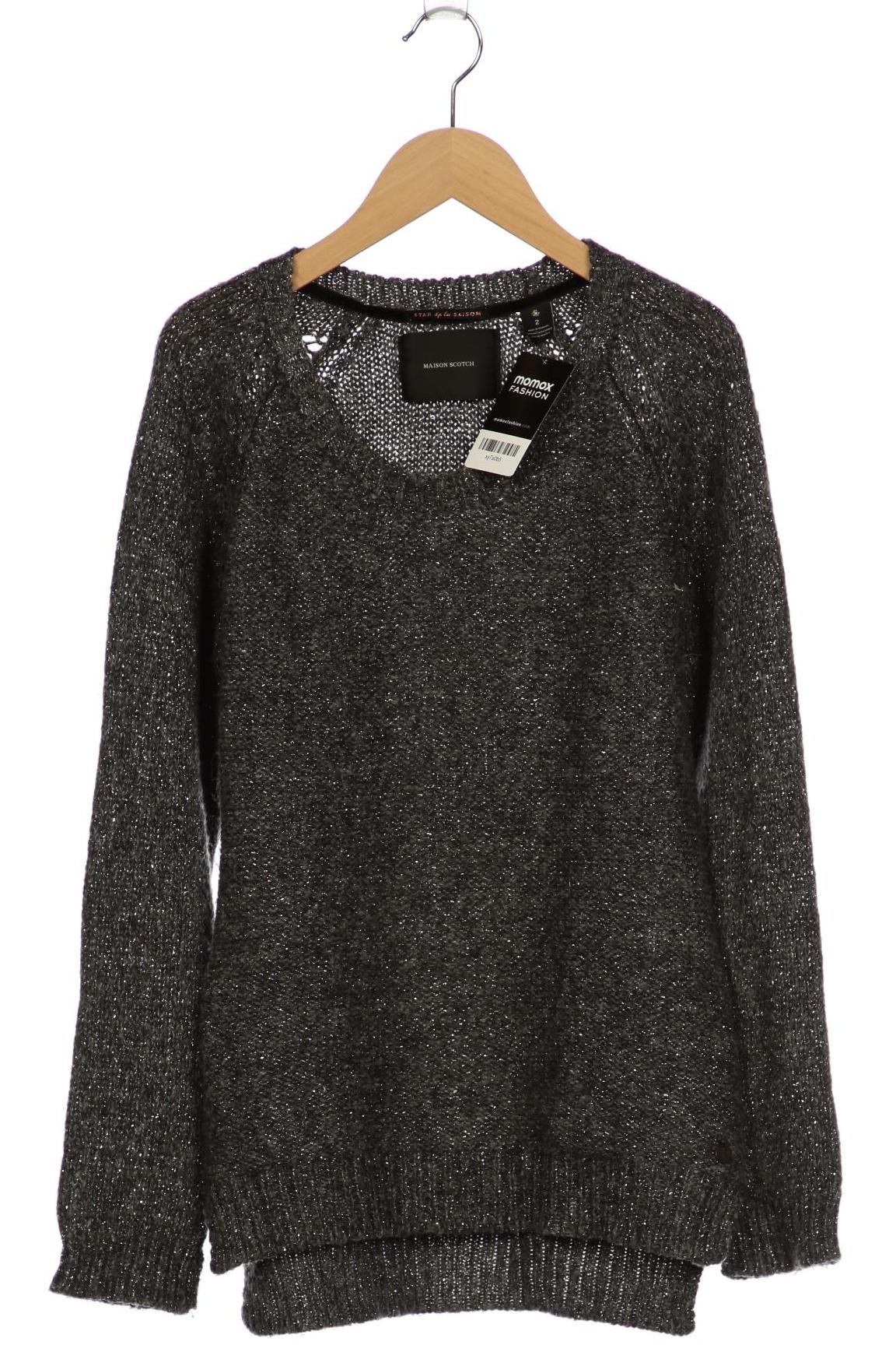 

Maison Scotch Damen Pullover, grau, Gr. 38