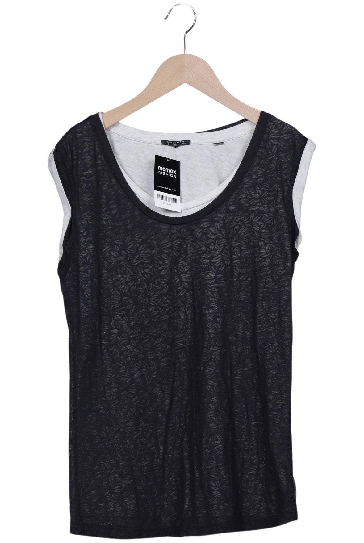 

Maison Scotch Damen T-Shirt, marineblau, Gr. 36