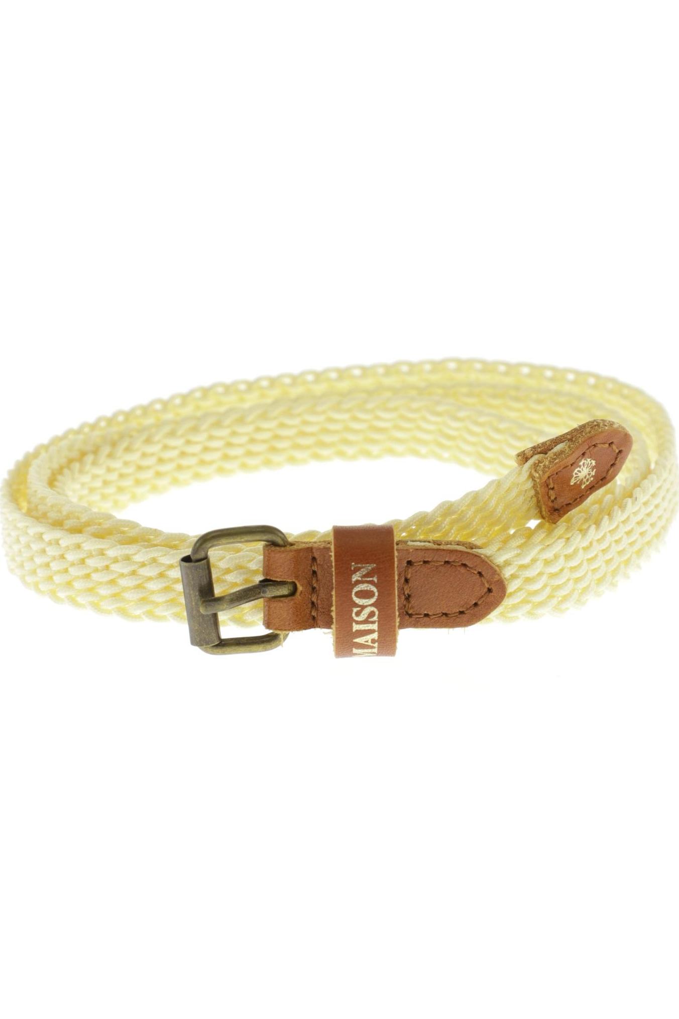 

Maison Scotch Damen Gürtel, cremeweiß, Gr. 100