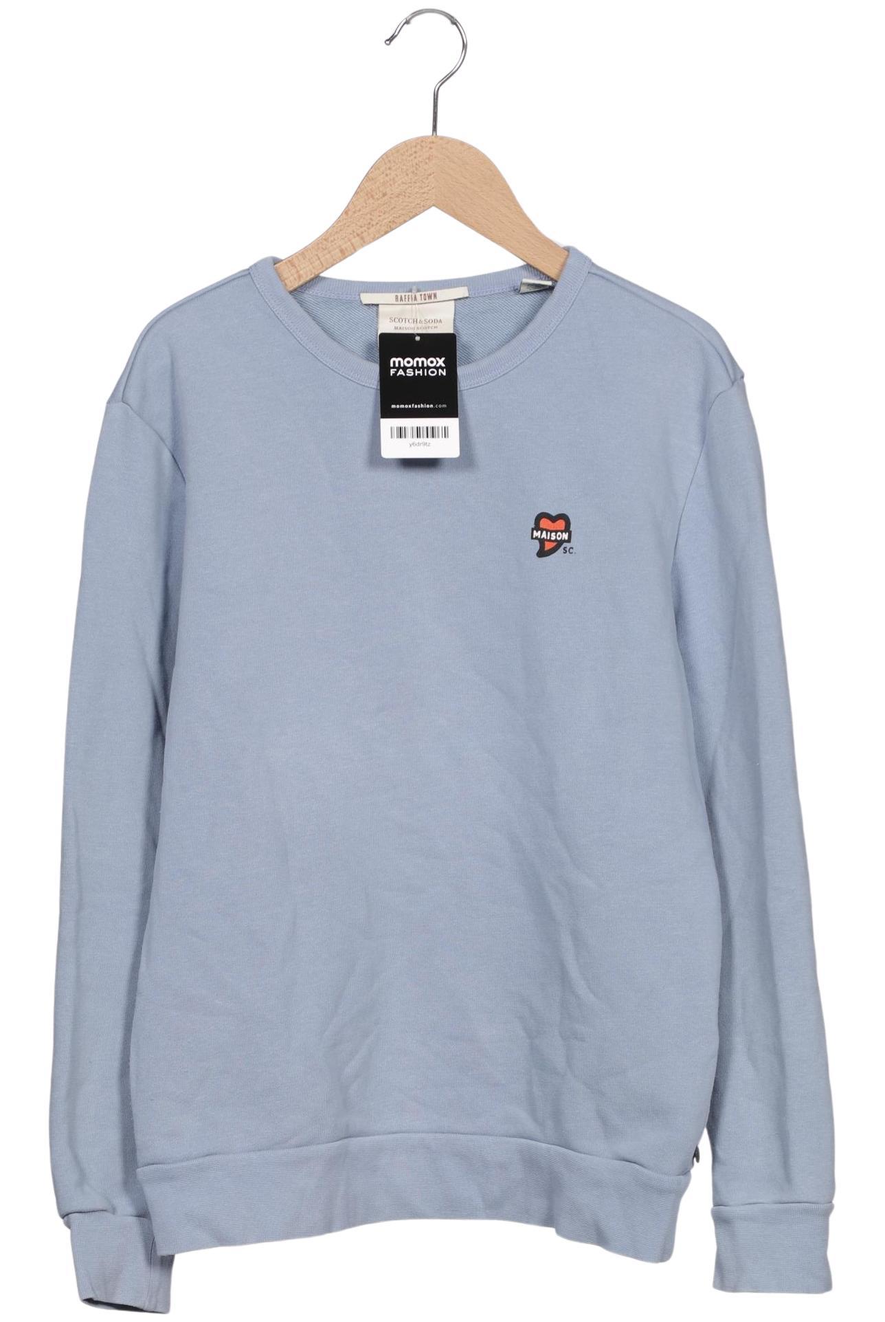 

Maison Scotch Damen Sweatshirt, blau, Gr. 38