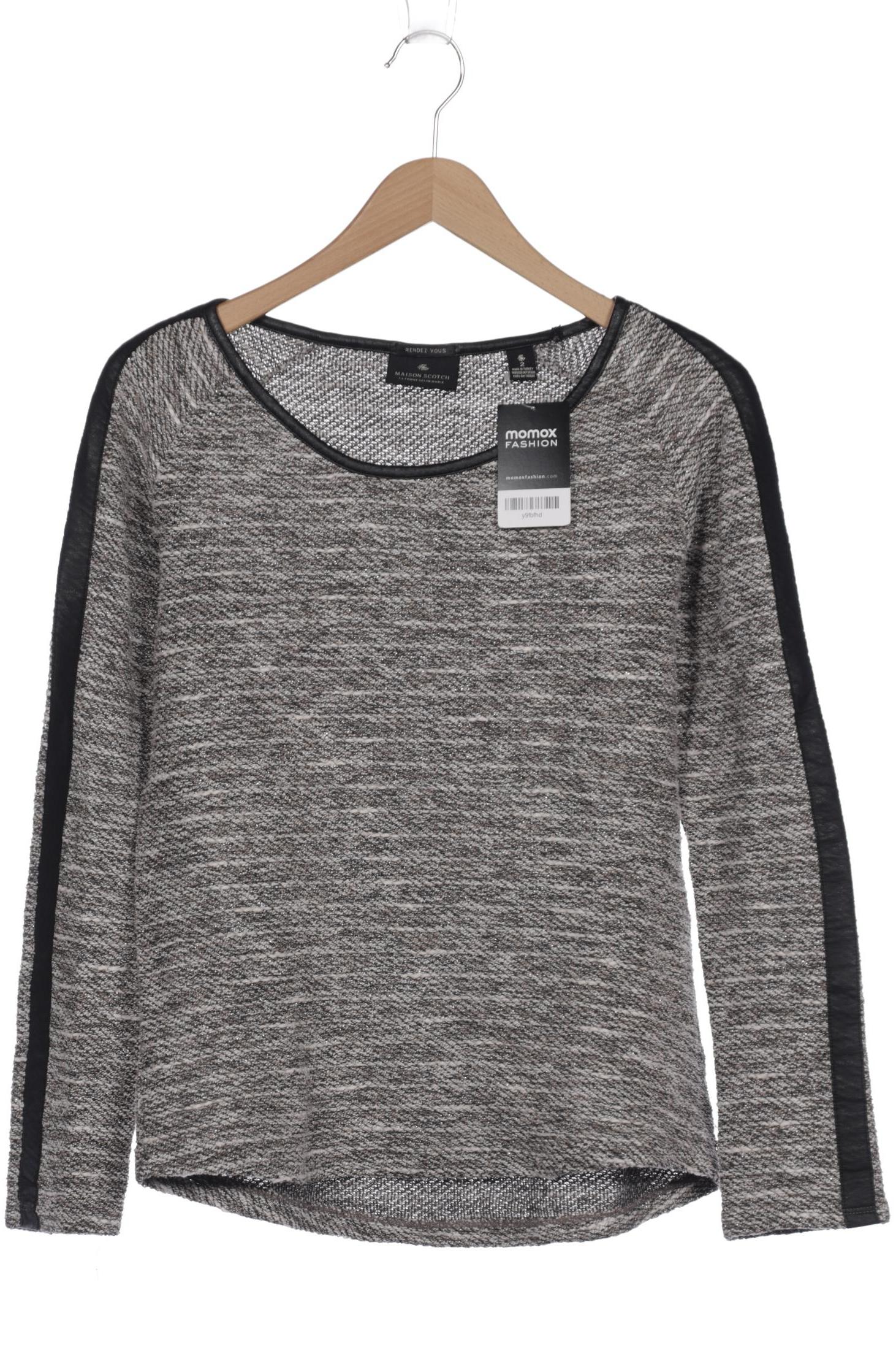 

Maison Scotch Damen Pullover, grau, Gr. 38